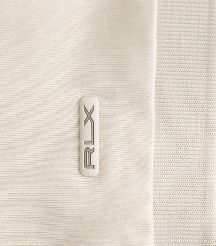 RLX Ralph Lauren Mens Airflow Polo Shirt Basic Sand Image 6