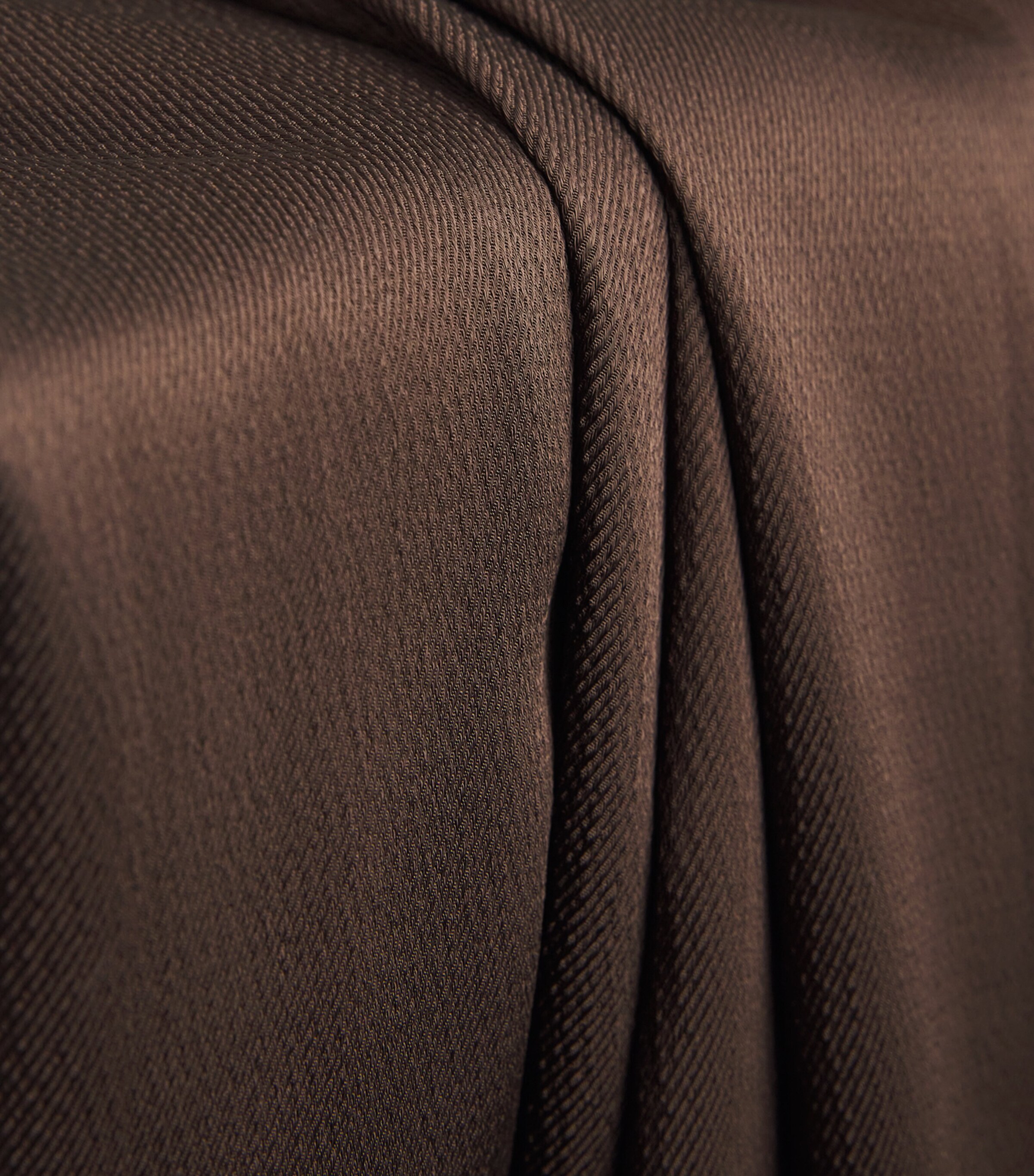 Satin Aaron Wide-Leg Trousers D80 BROWN Image 5