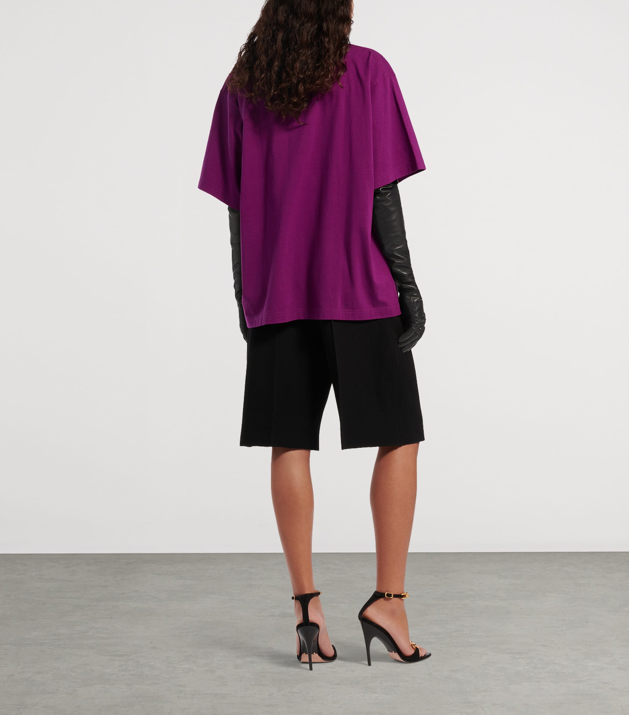 Balenciaga Womens Printed T-Shirt Image 3