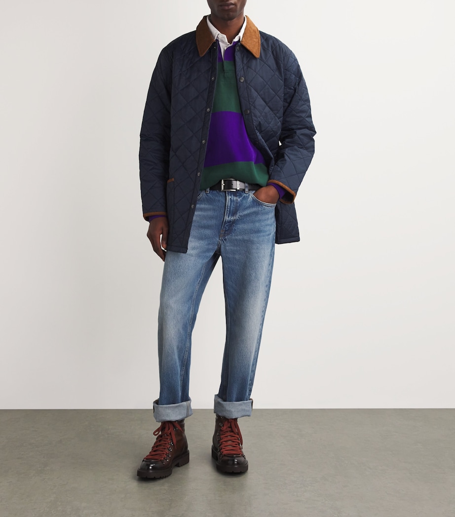 Leather Reversible Belt BLACK/CHESTNUT BROWN Image 5