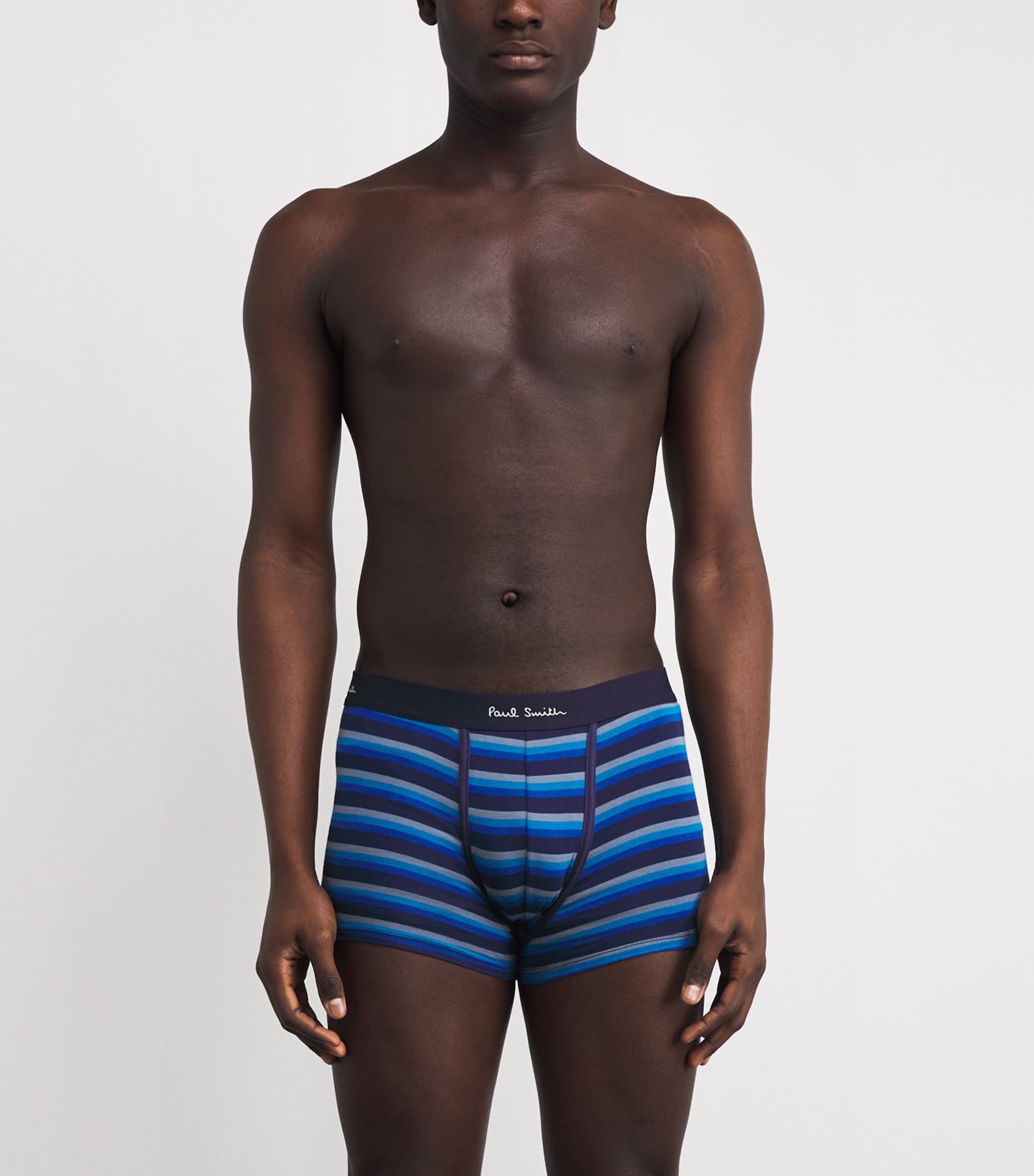 Stretch-Cotton Trunks (Pack of 5) 1A MUTICOLOUR Image 2