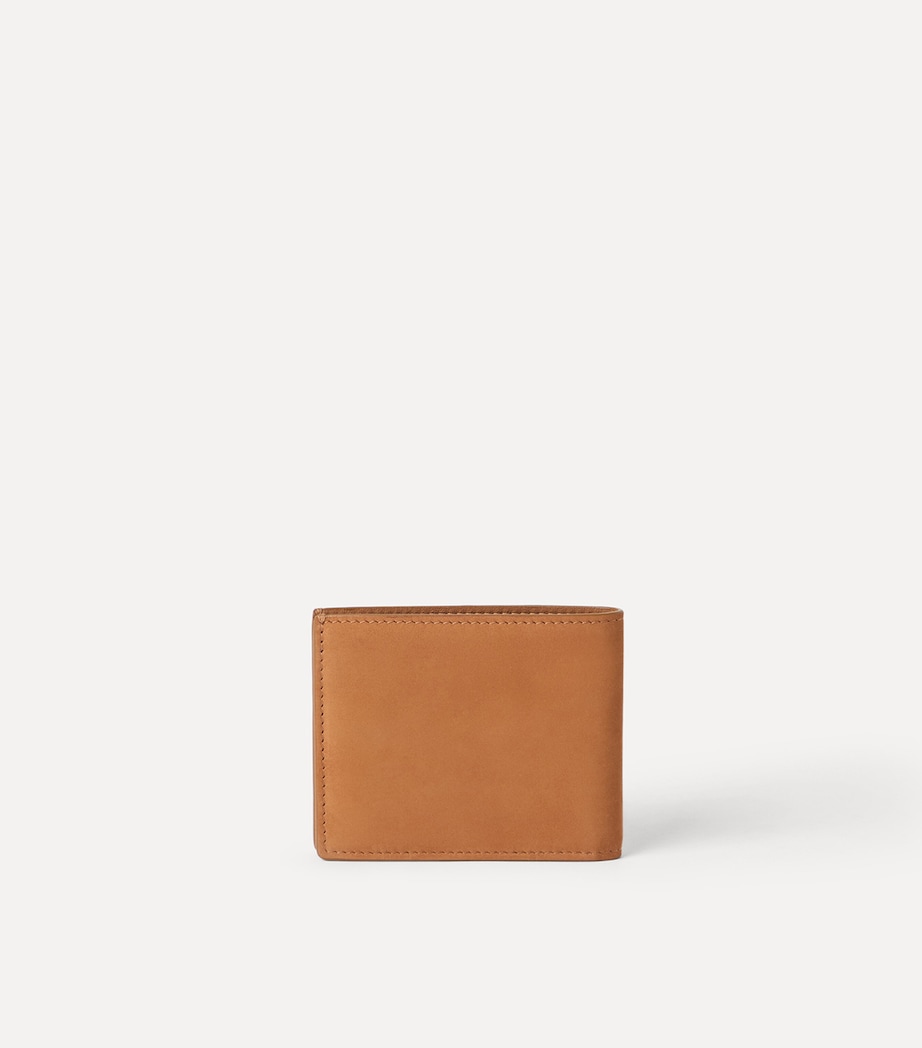 Brunello Cucinelli Nubuck Logo Bifold Wallet Image 3