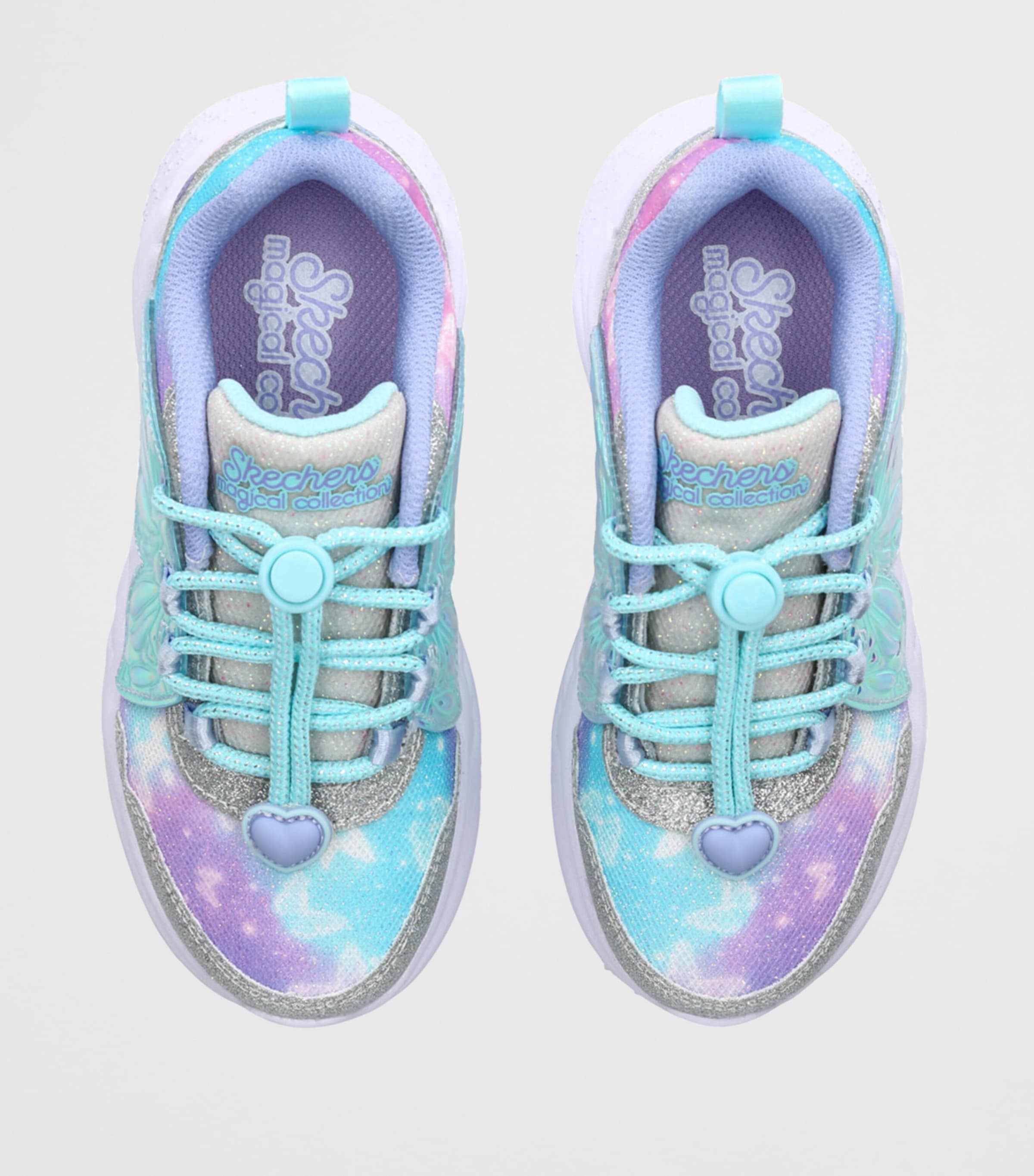 Skechers Dream Racer Sneakers Silver Image 4