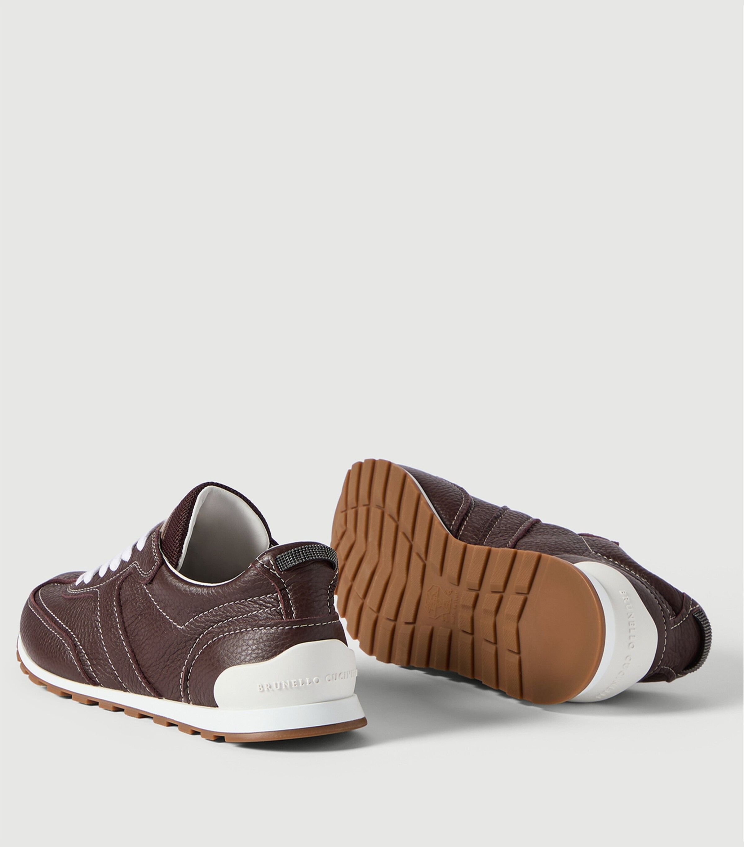 Brunello Cucinelli Leather Sneakers Image 6