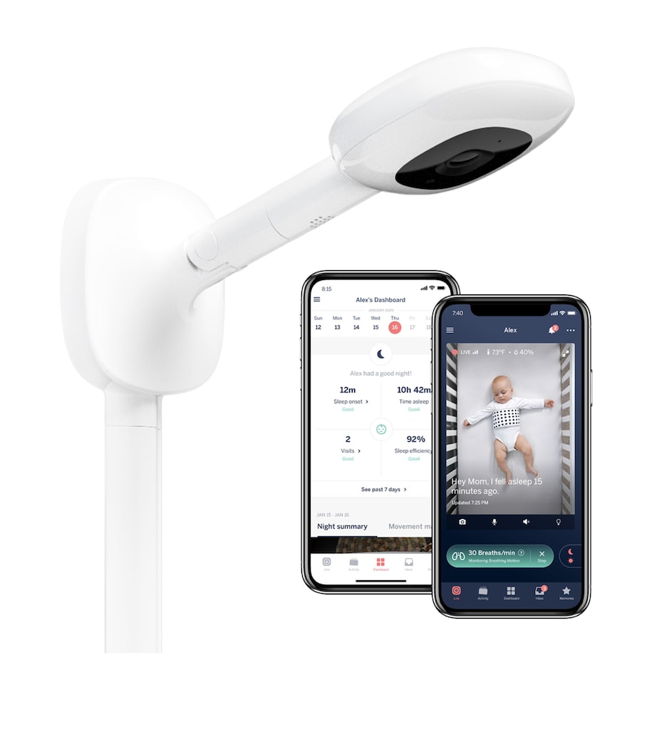 Nanit Pro Camera and Wall Mount WHITE Image 1