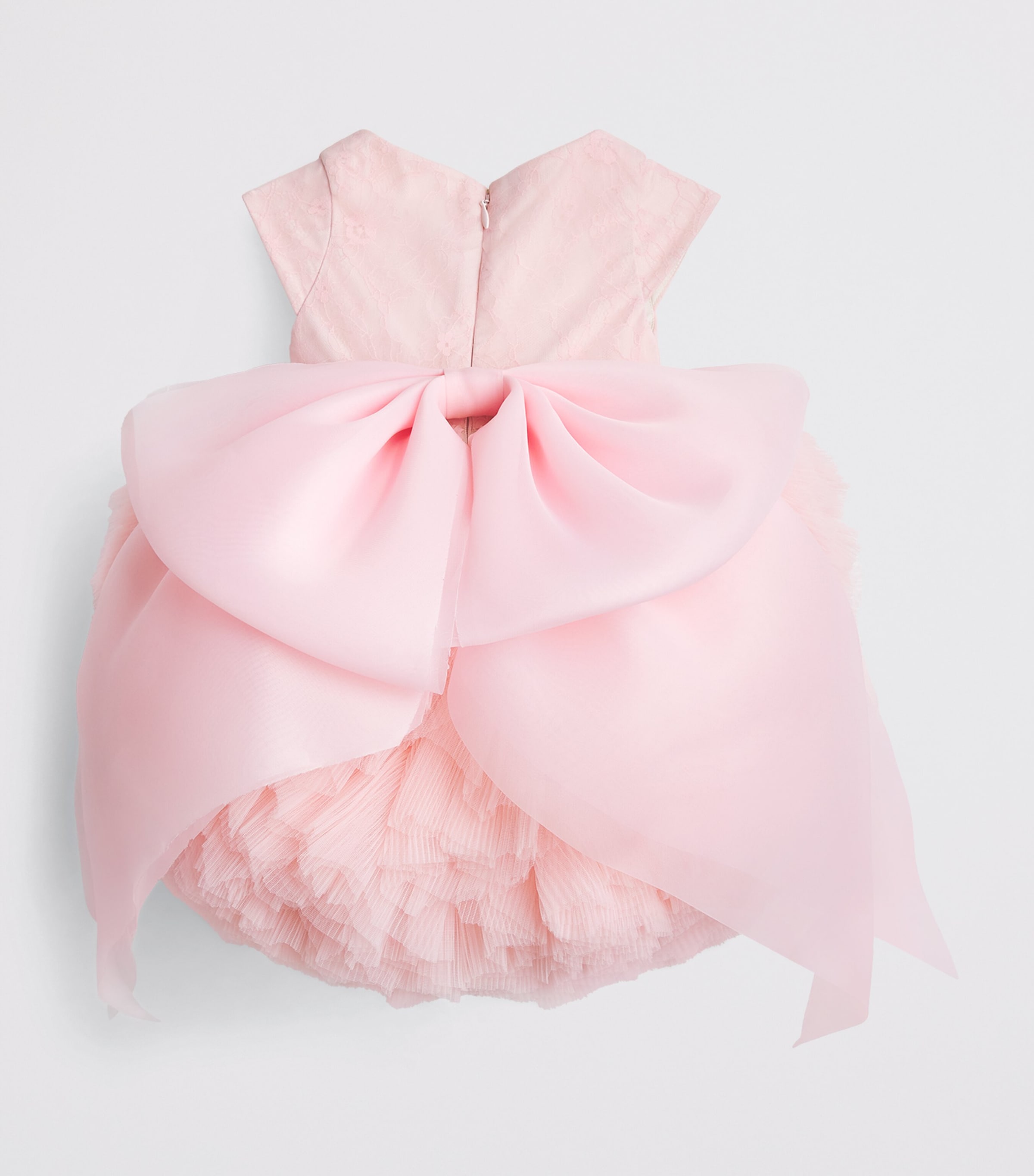 Embellished Bow Dress (1-10 Years) PINK Image 2