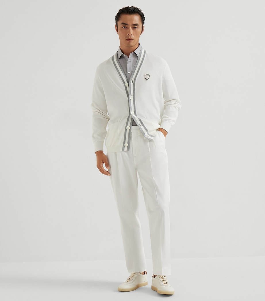 Virgin Wool Polo Shirt CPY01 Image 4