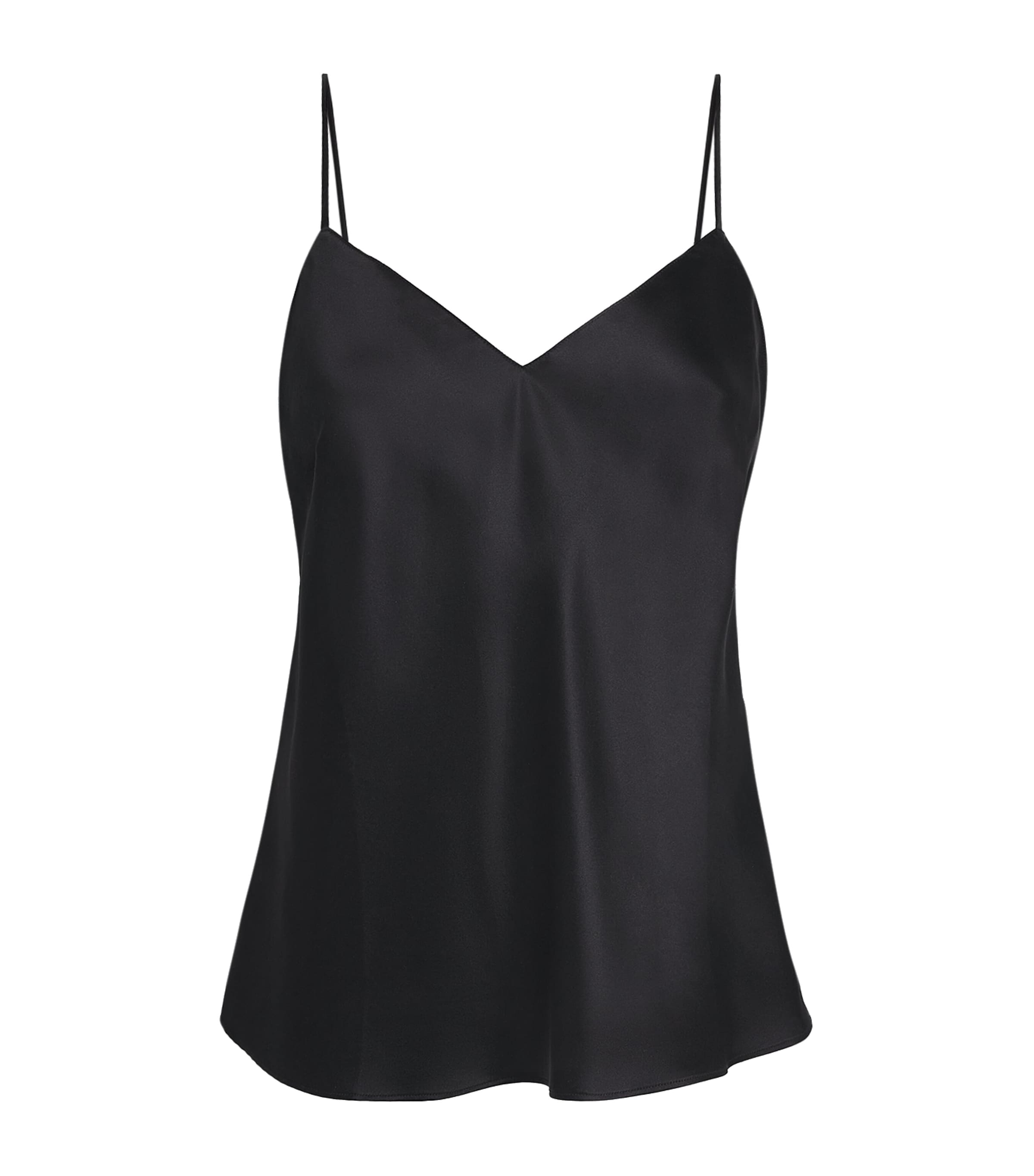 Simone Perele Womens Silk Love Me Cami Top Noir Image 1