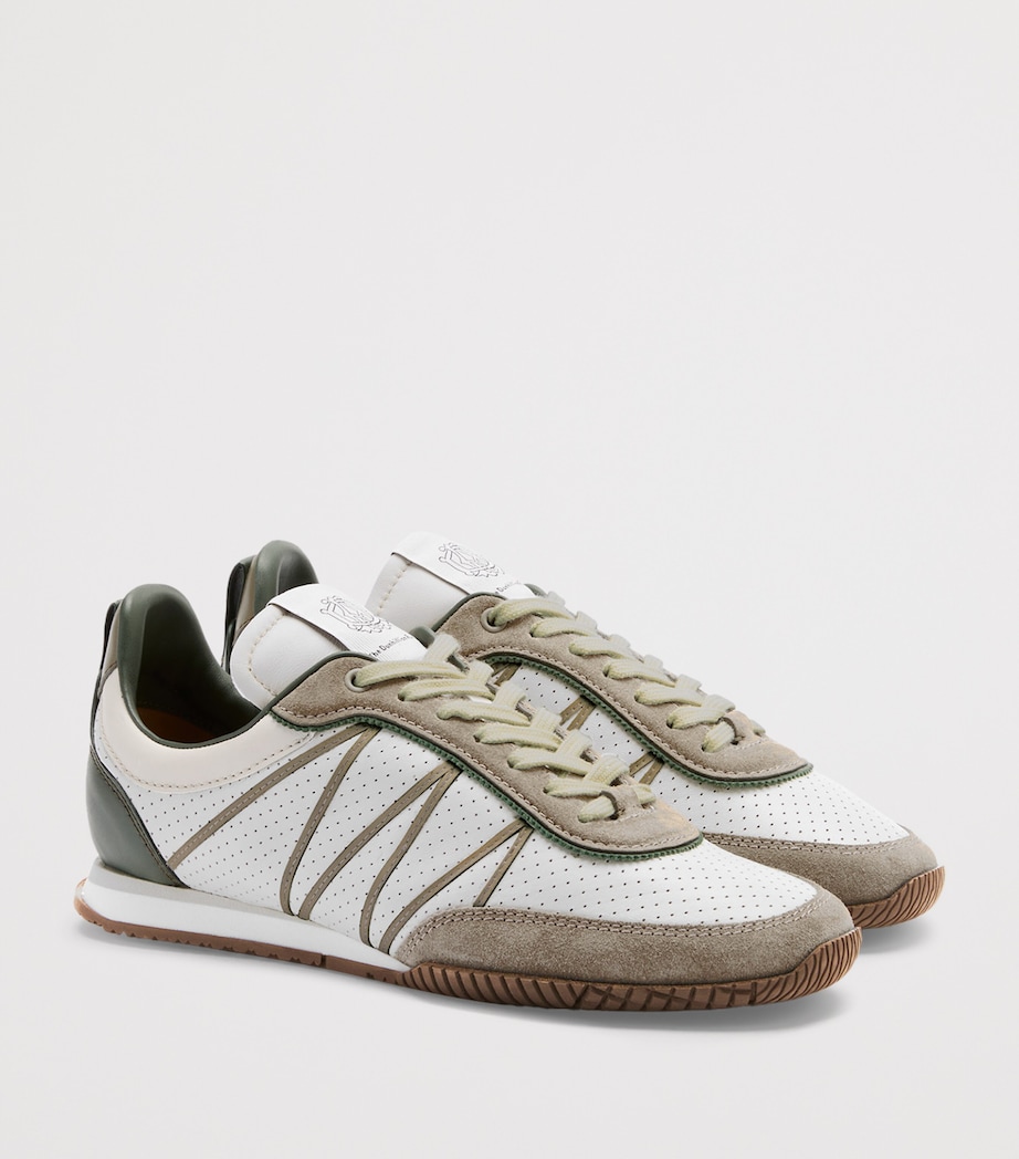 Dunhill Leather Dunhillian Runner Sneakers Image 2