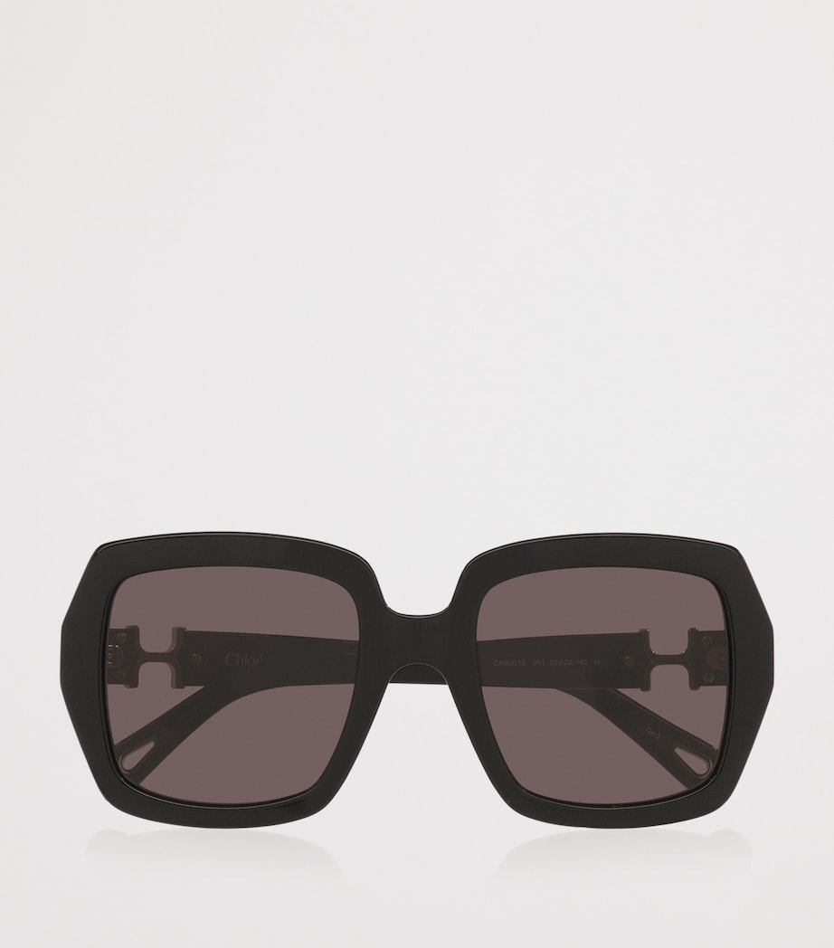 06N000575 Rectangle Sunglasses 1100U2 Image 5