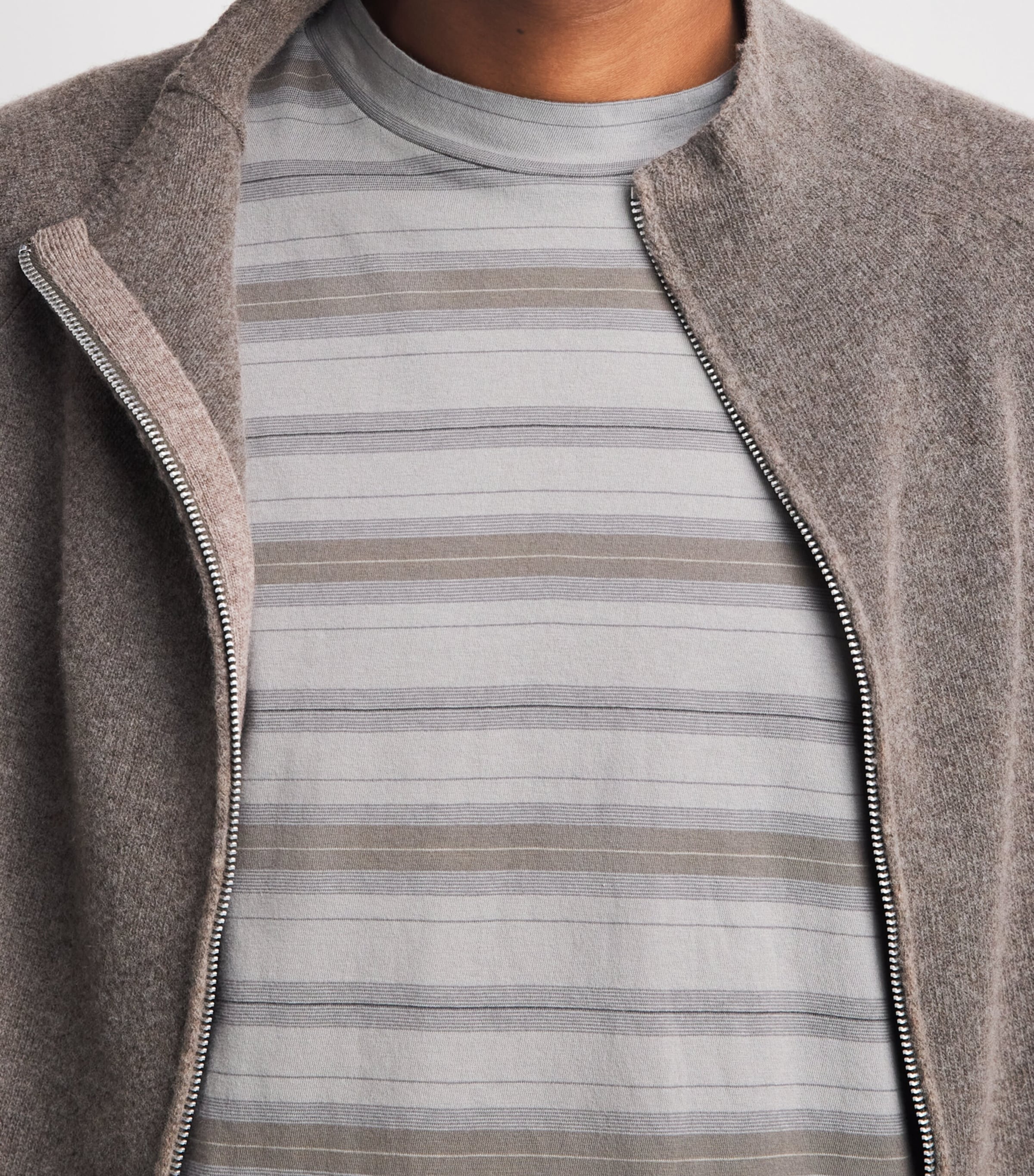 Our Legacy Mens Cotton Stripe Box Long-Sleeve T-Shirt Specture Stripe Image 3
