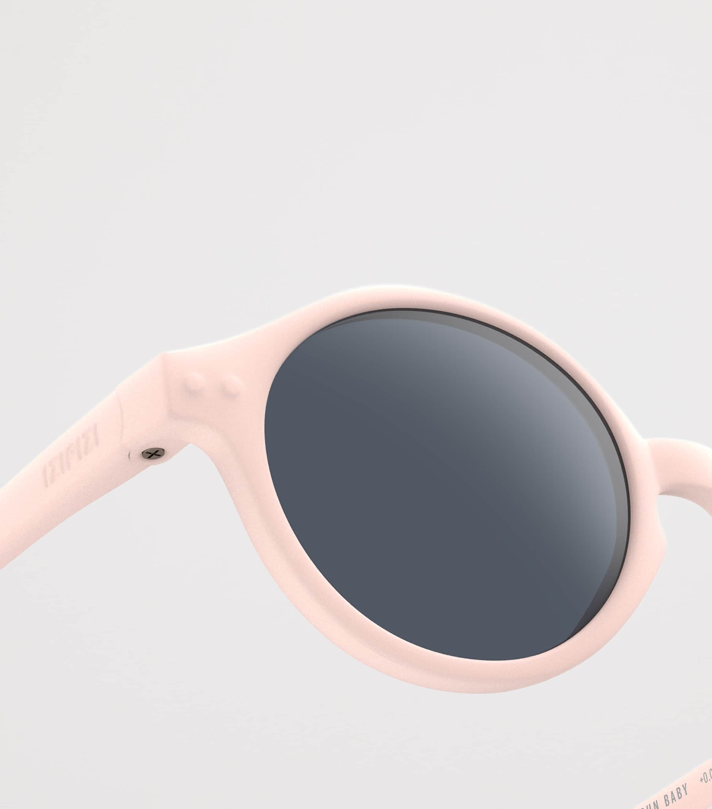 IZIPIZI KIDS #d Round Baby Sunglasses (0 Months - 3 Years) Pastel Pink Image 3