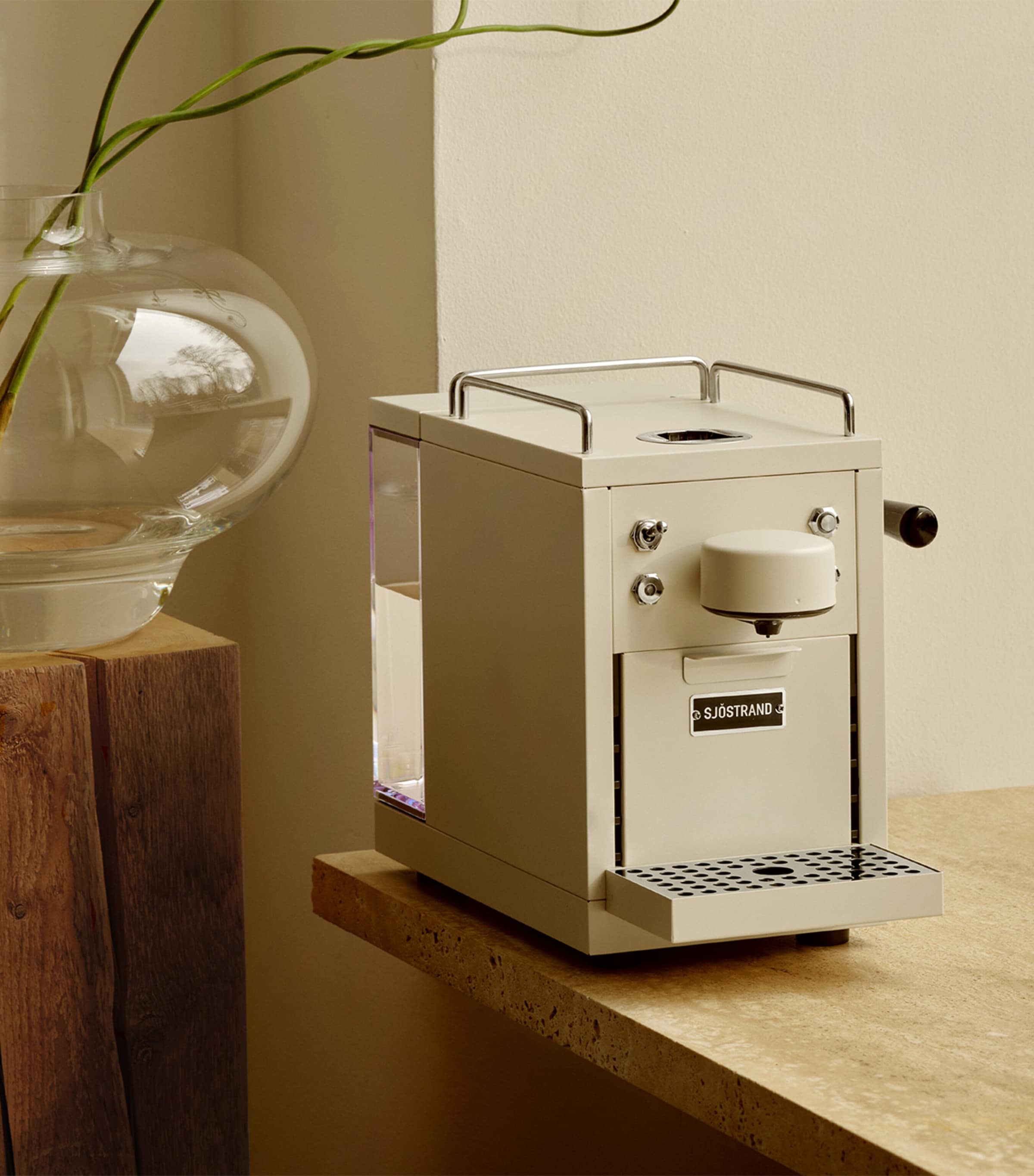 The Original Capsule Coffee Machine BEIGE Image 4