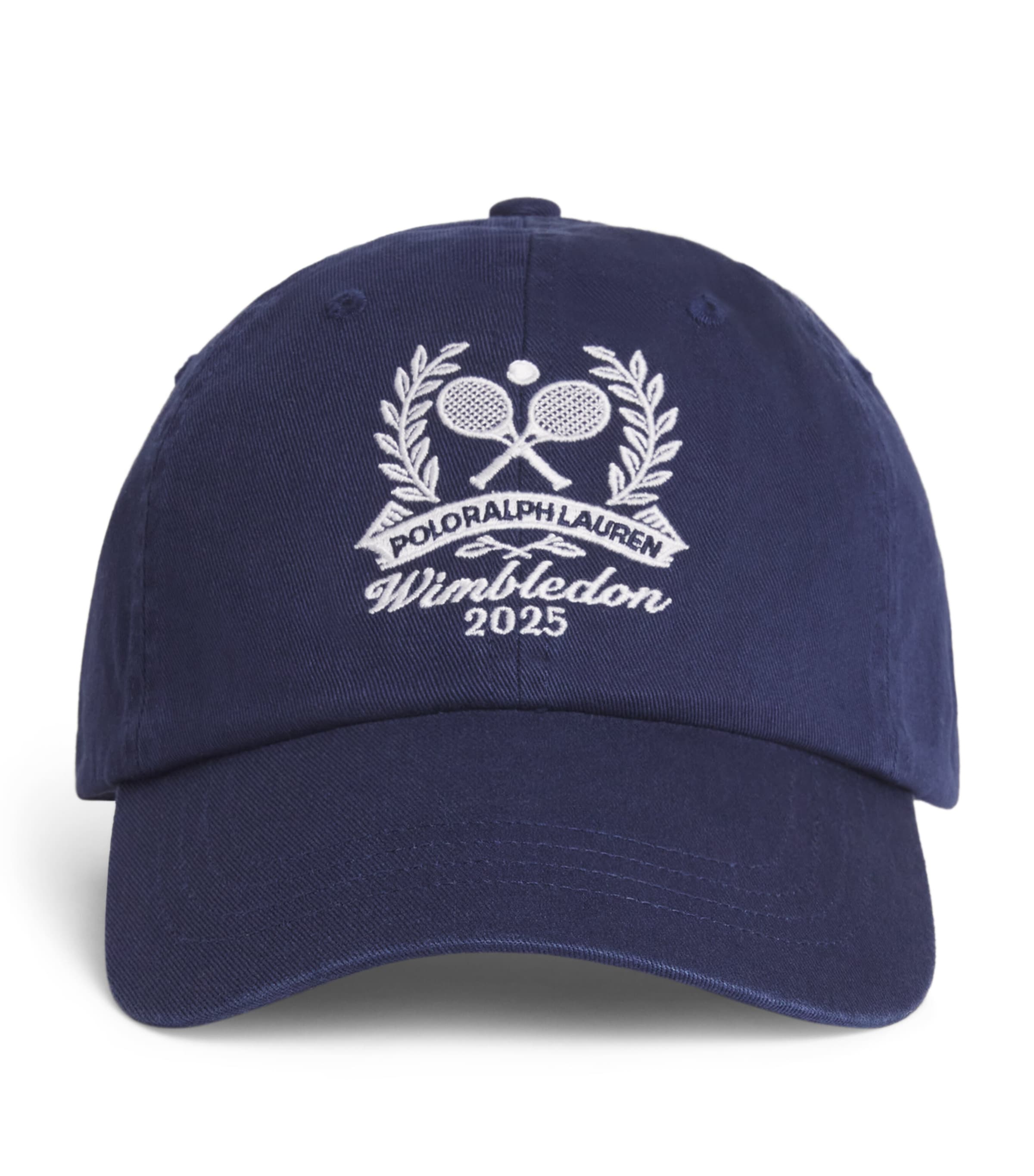 Ralph Lauren x Wimbledon ロゴ キャップ 刺繍入り Wimbledon Logo-Embroidered Twill Cap for Men | Ralph Lauren® OM