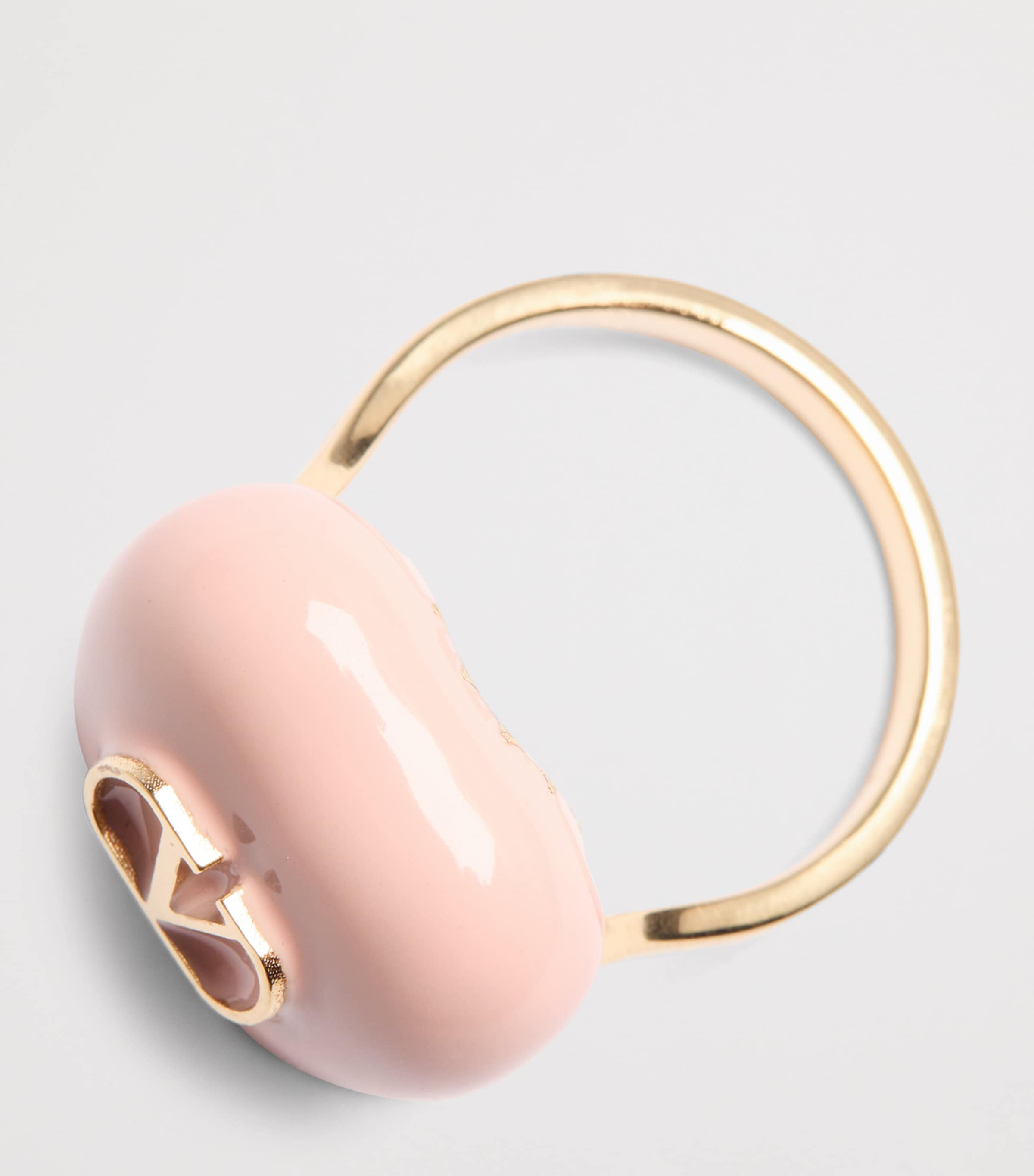 Valentino Garavani Enamel Heart Ring Mxs Image 3