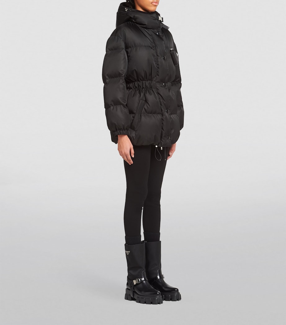 Hooded Re-Nylon Puffer Jacket F0002 Image 5