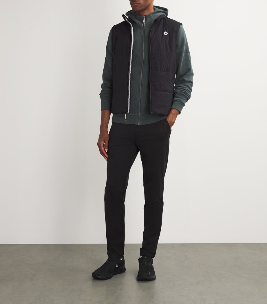 VUORI Mens Echo Gilet Black Blk Image 2