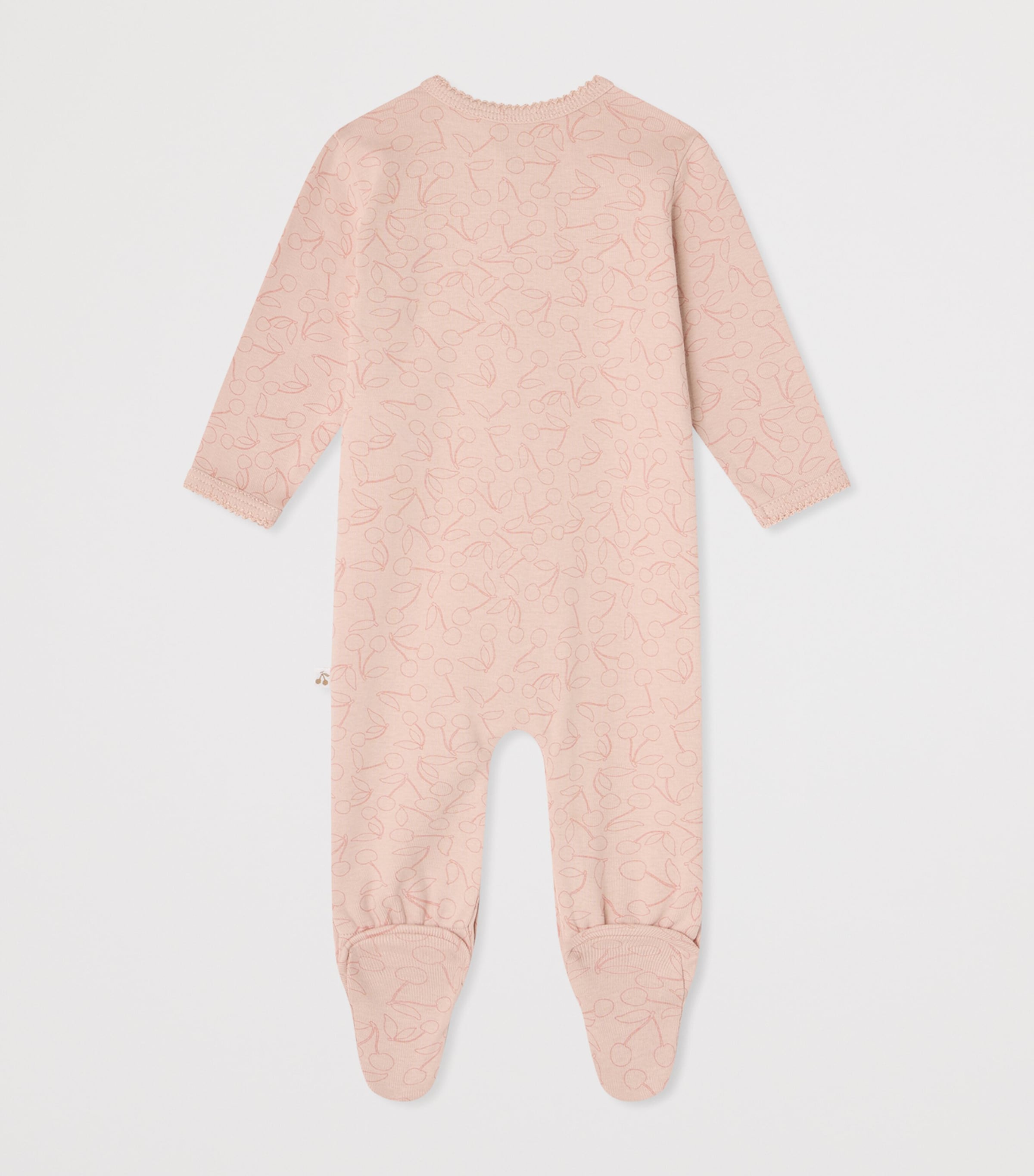 Bonpoint Cotton Cherry Print All-In-One (1-18 Months) Im Rose Fane Image 2
