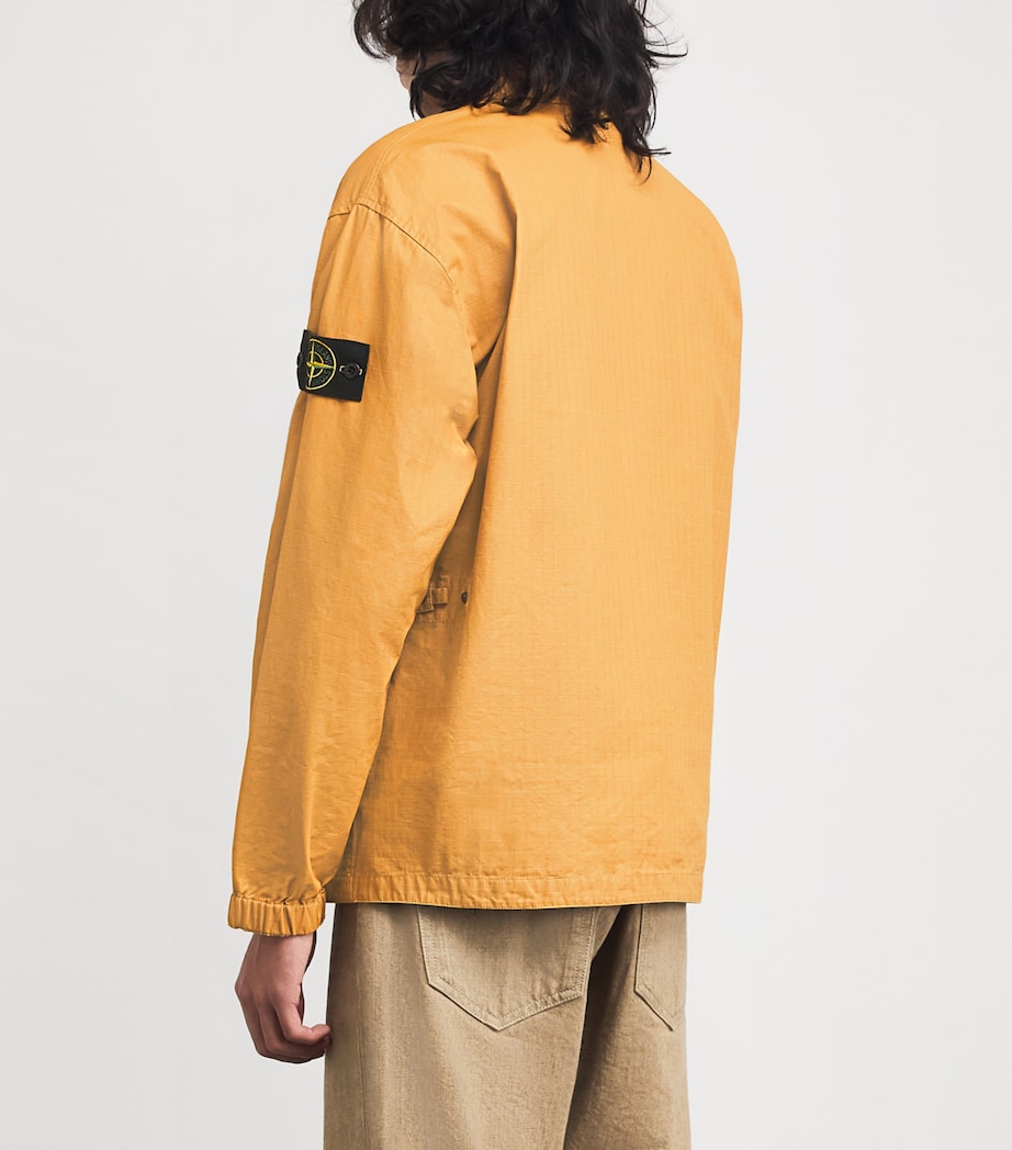 Technical Cotton Compass Shacket V0034 Image 4