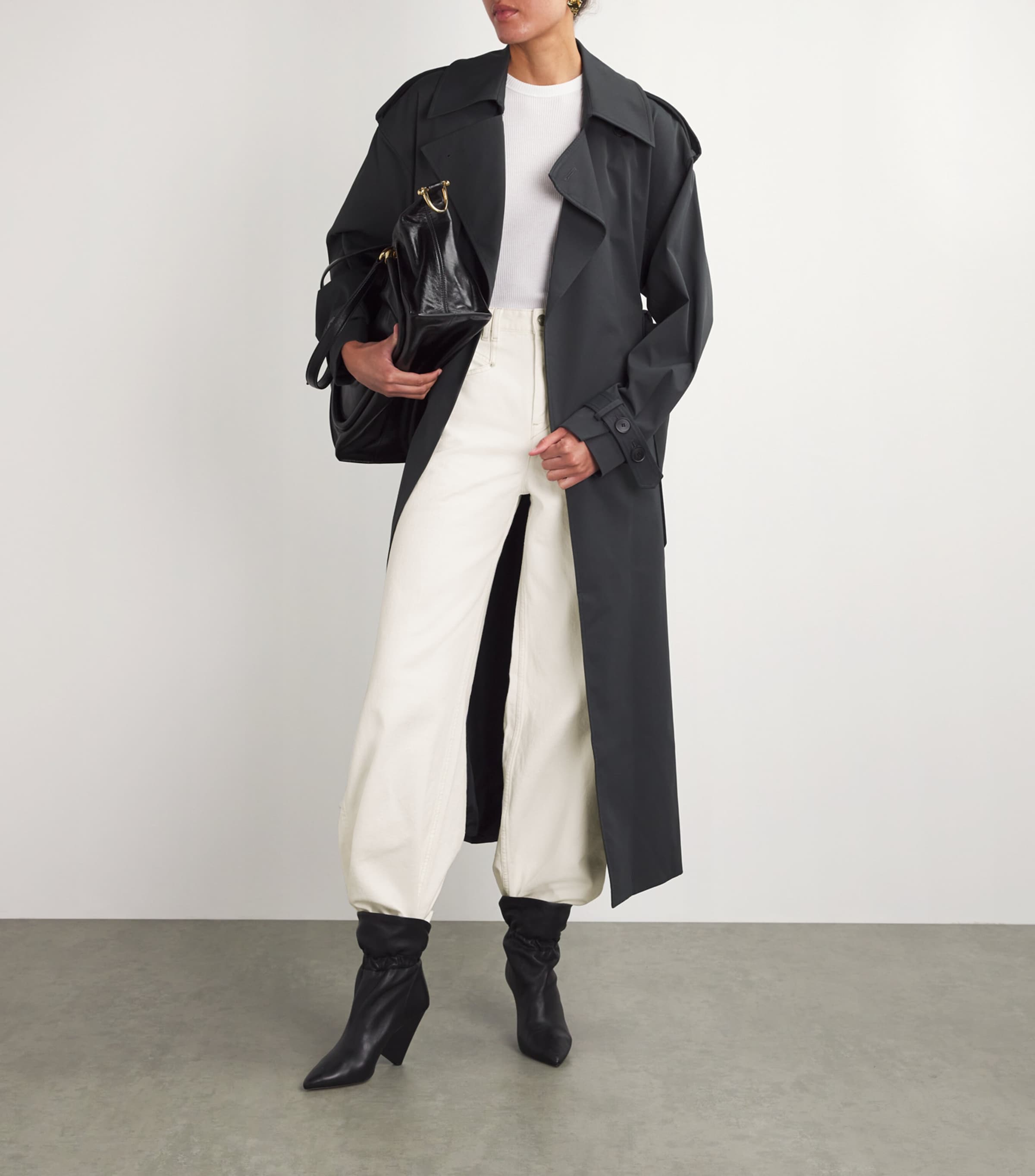 Flared Lemony Jeans 20WH WHITE Image 2