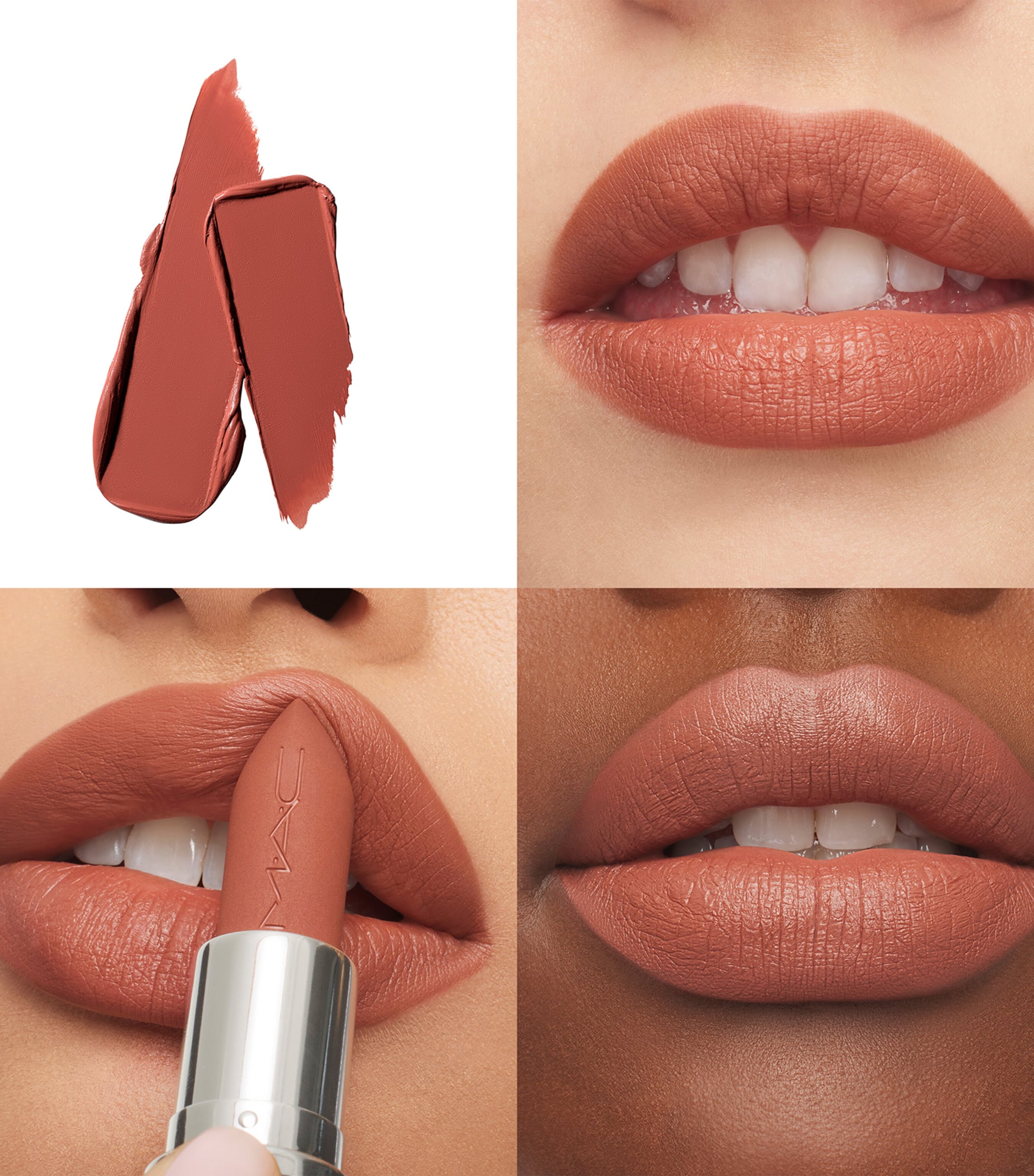 MACximal Silky Matte Lipstick WARM TEDDY Image 2