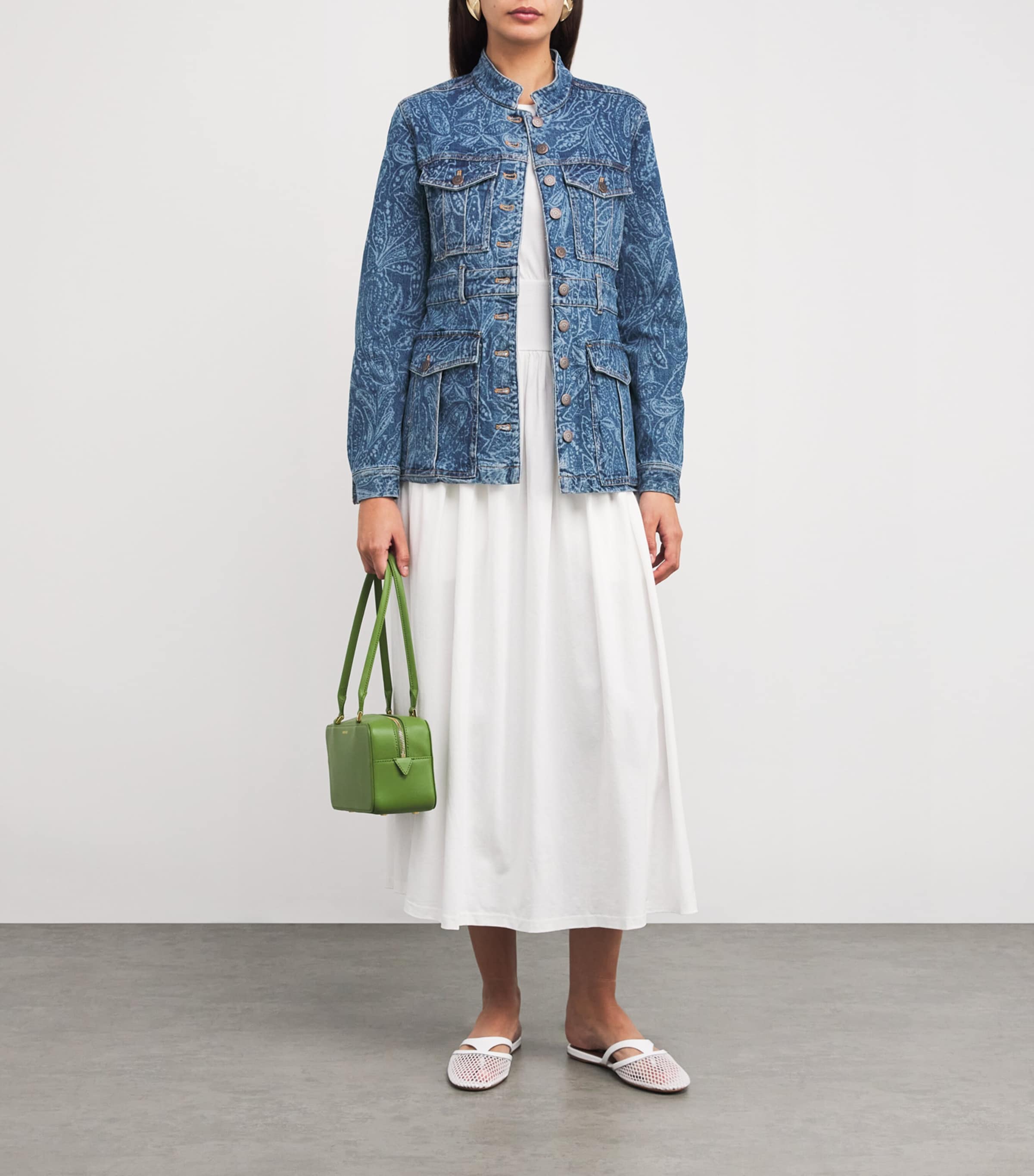 Tika Denim Jacket B0643 ATLNTC PAISLEY Image 2