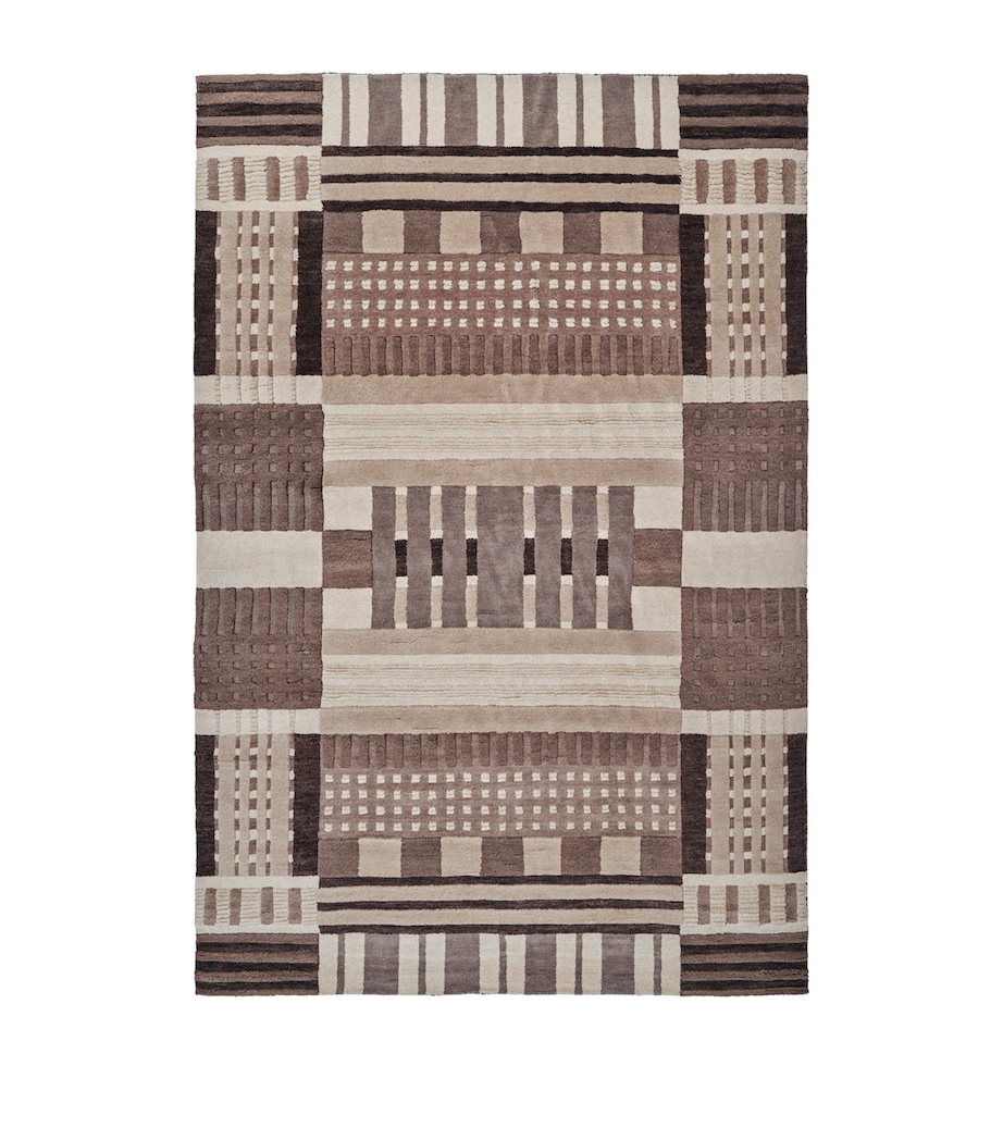 The Rug Company x Paul Smith Takt Rug (2.74m x 1.83m) Beige Image 1