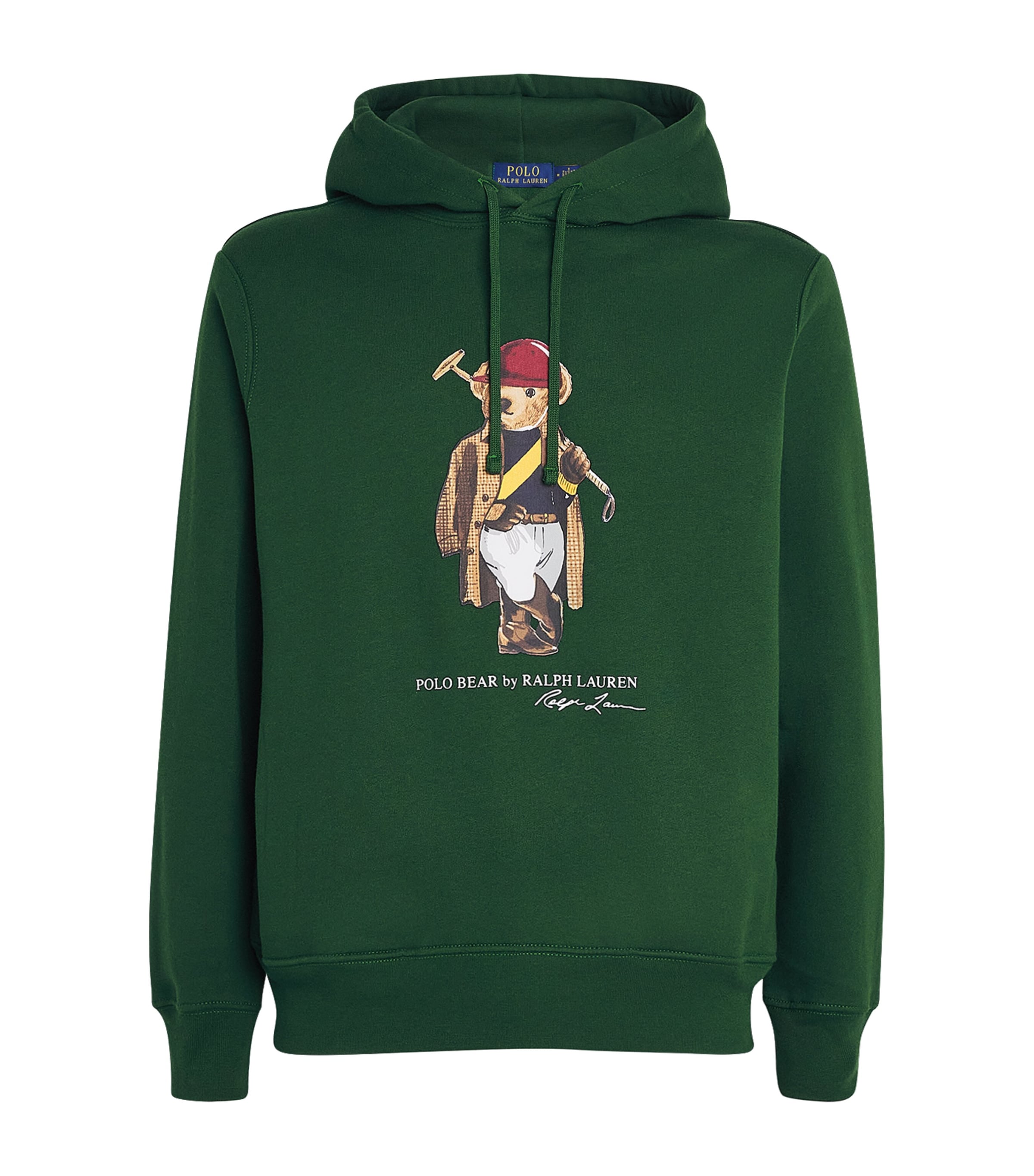 Cotton-Blend Polo Bear Hoodie NW FRST-SOCIETY BEAR Image 1