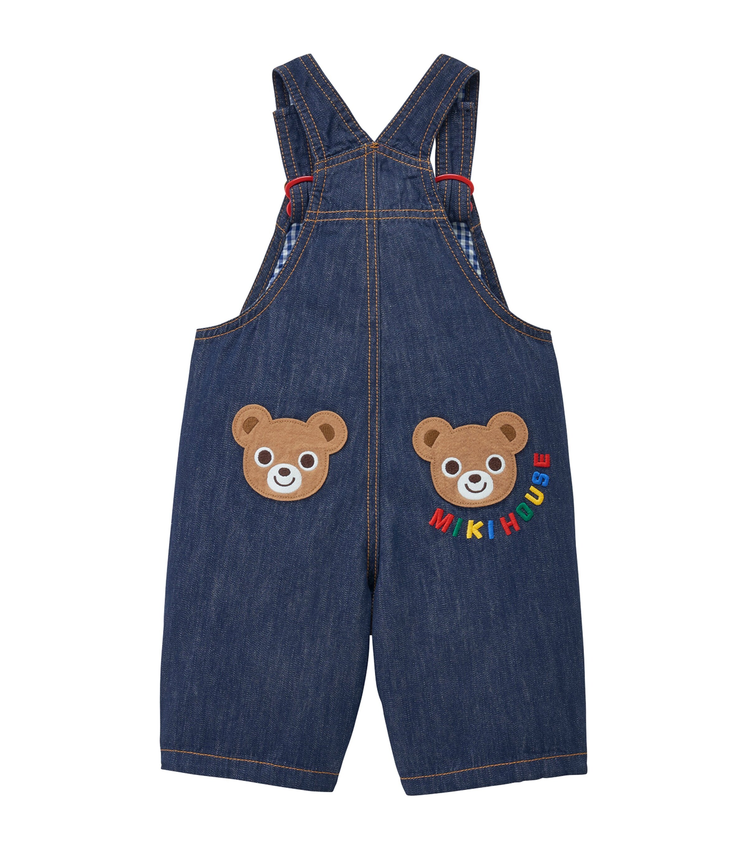 Embroidered Bear Dungarees (3-36 Months) 11 Image 5