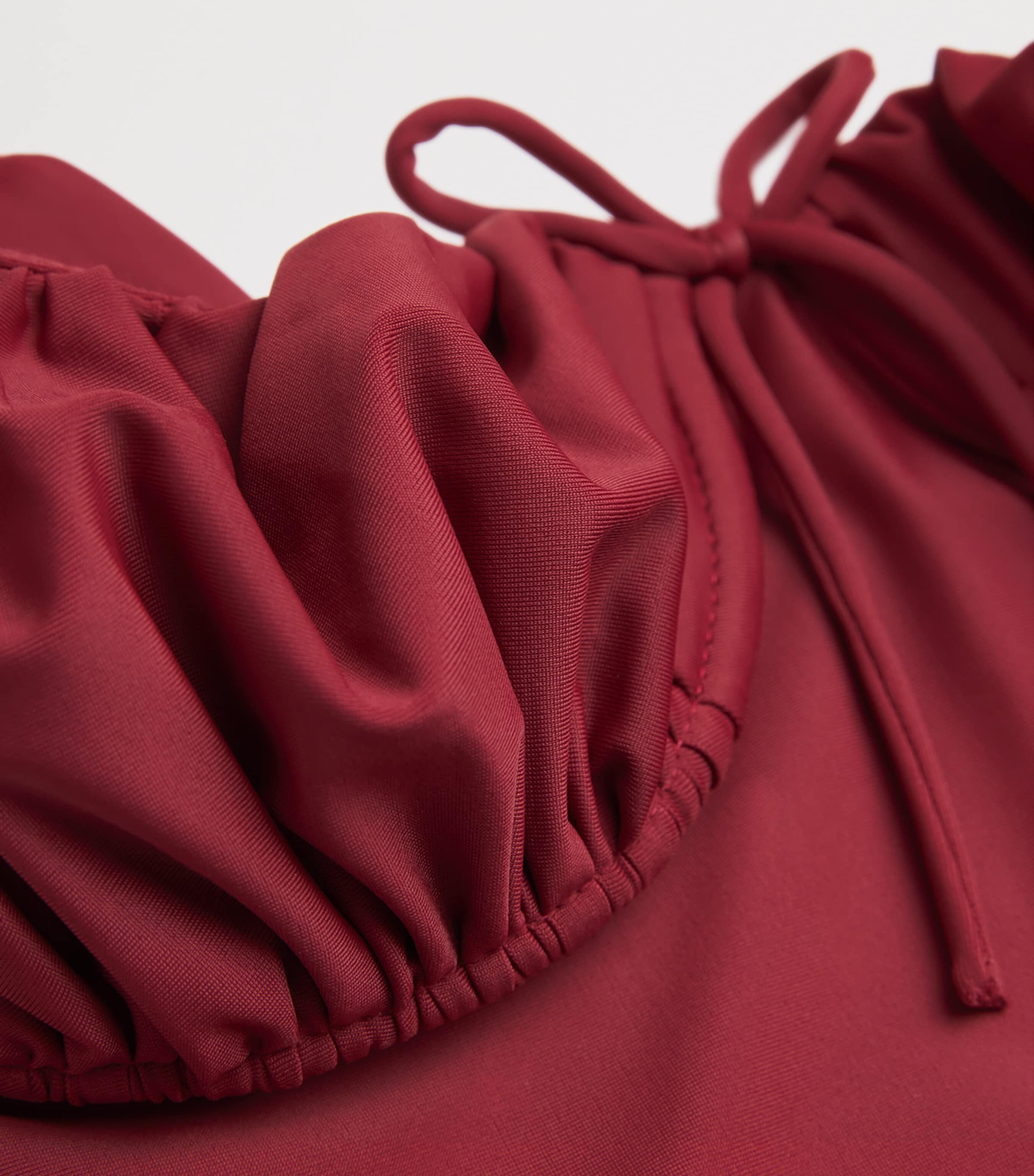 Faithfull The Brand Womens Dinard Swimsuit Porto Red Image 4