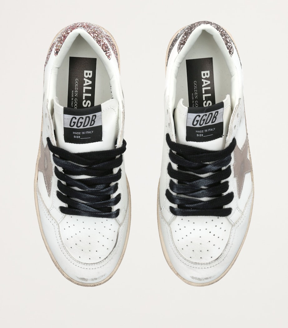 Leather Ball Star Sneakers WHITE/COMB Image 6