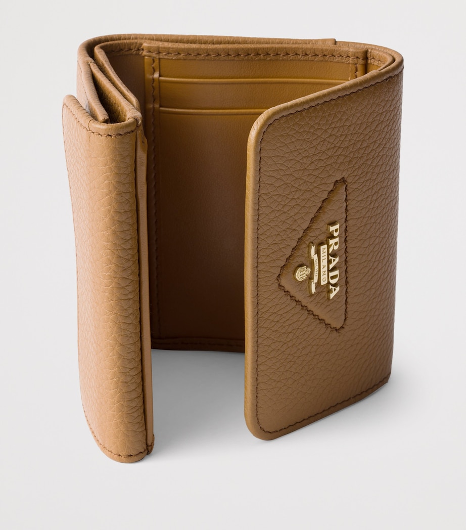 Small Leather Wallet F03CW Image 4