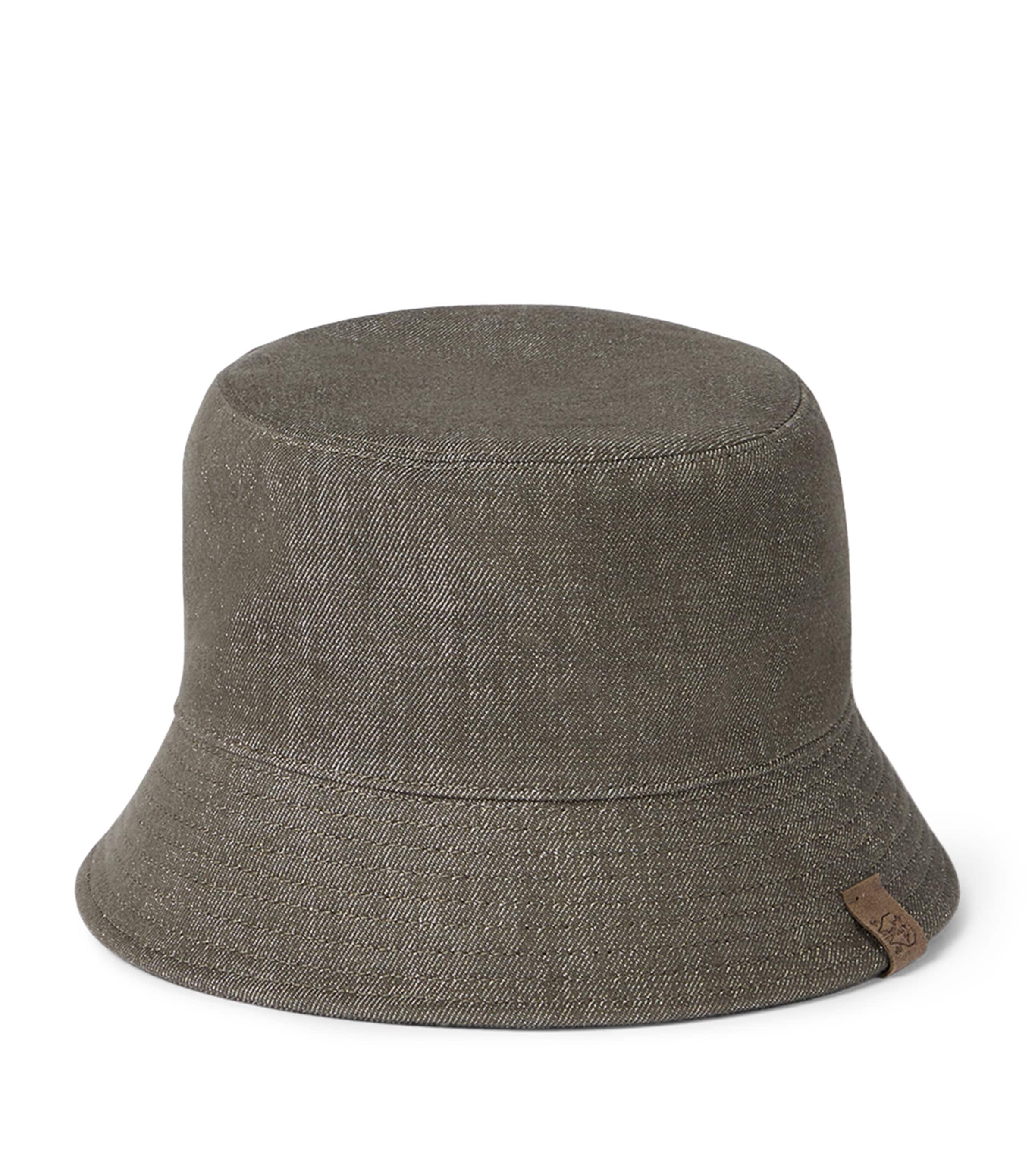 Denim Logo Bucket Hat C004 Image 1