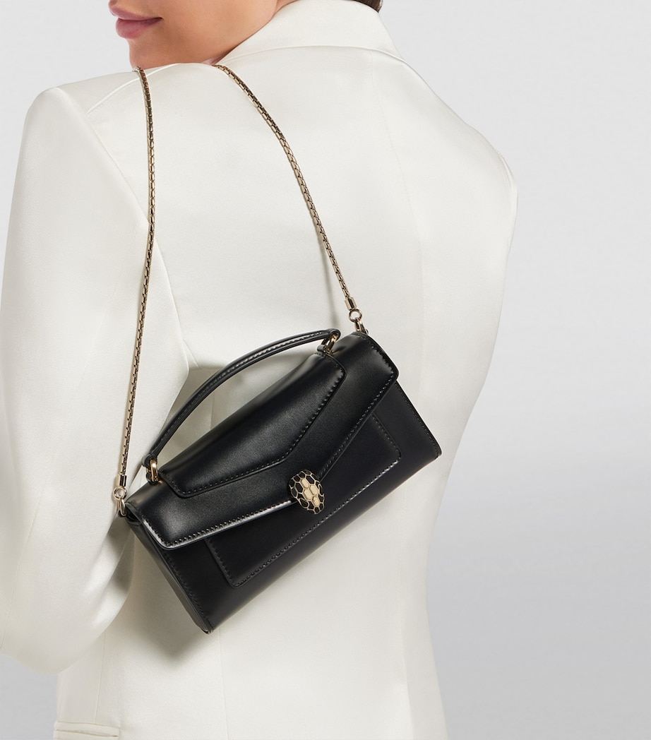 Serpenti Forever Cross-Body Phone Bag BLACK Image 2