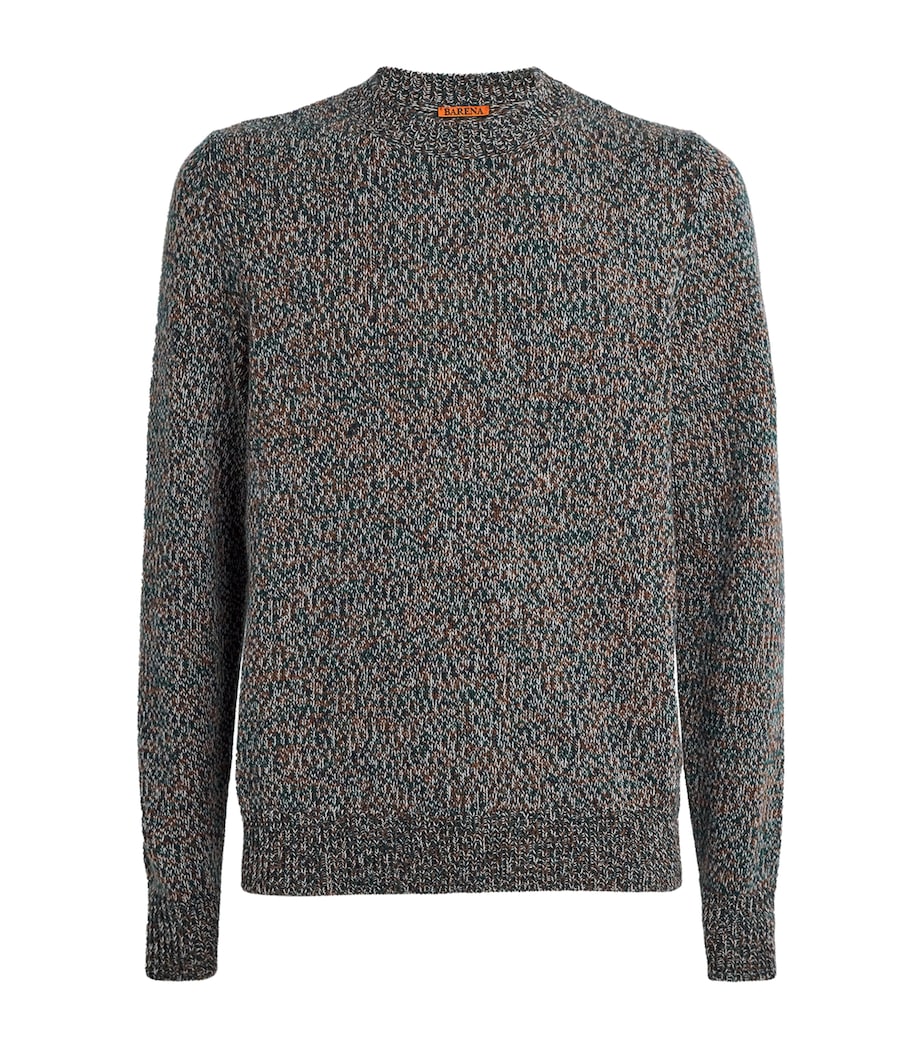 Wool Speckled-Knit Sweatshirt BOSCO 380 Image 1