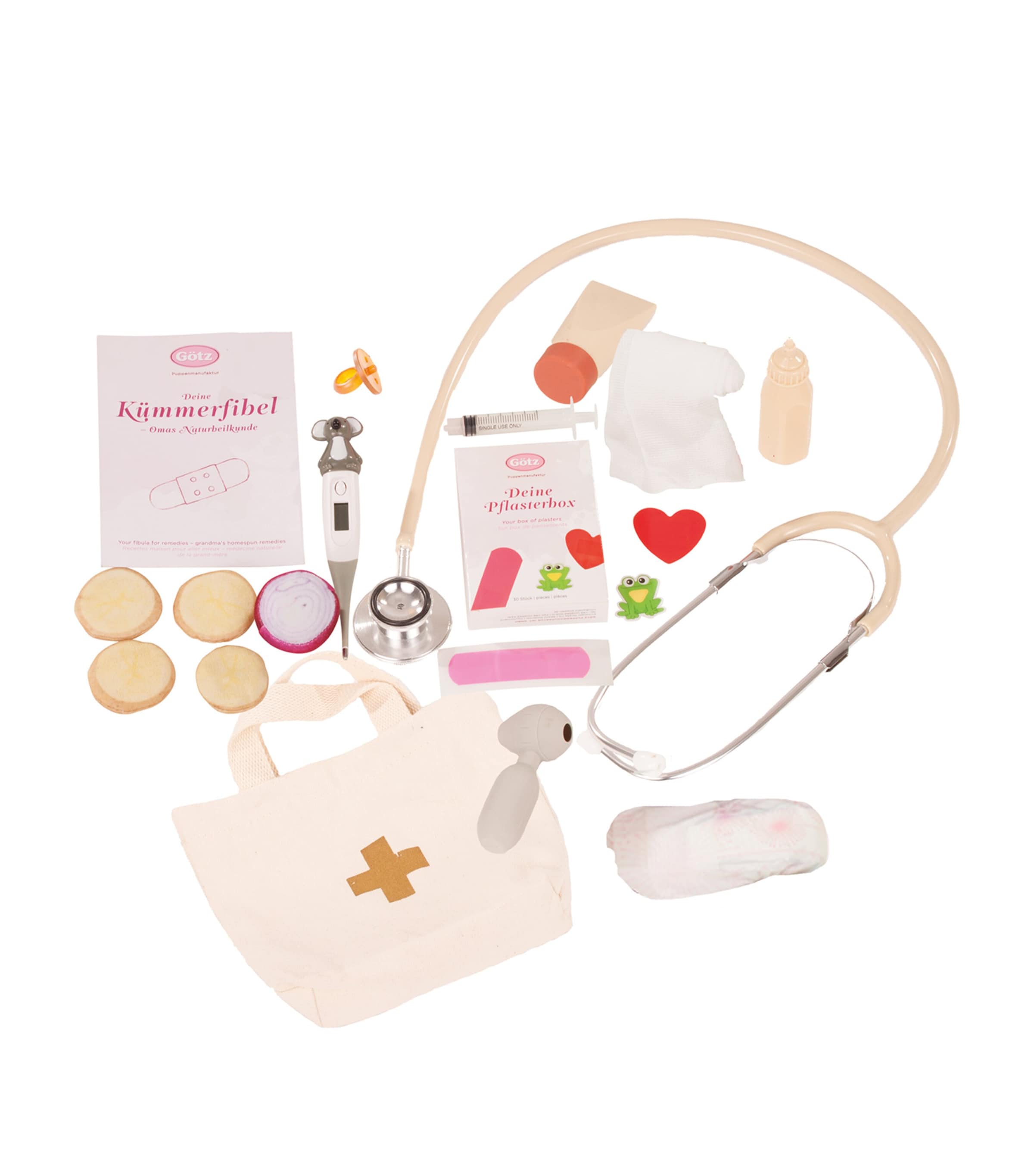 Cosy Aquini Be A Doctor Doll Set MULTI Image 3