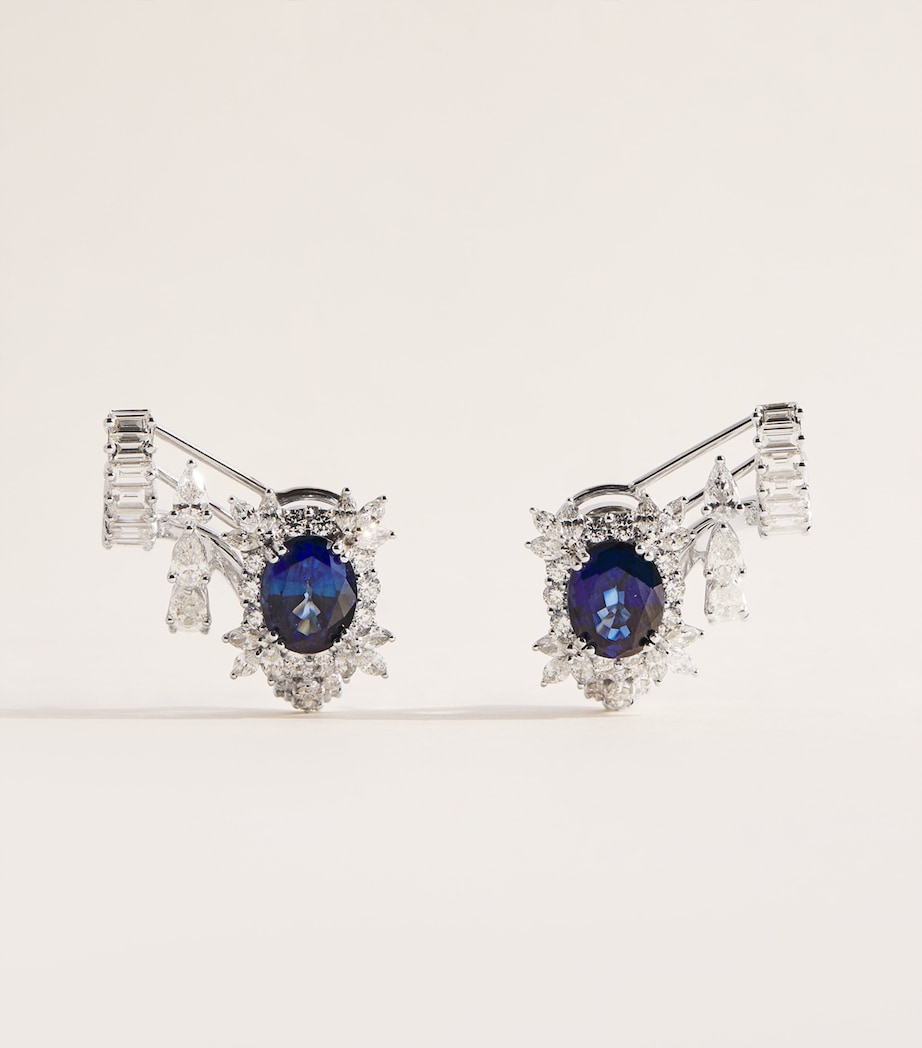 Yeprem White Gold and Diamond Y-Couture Earrings White Gold Image 1