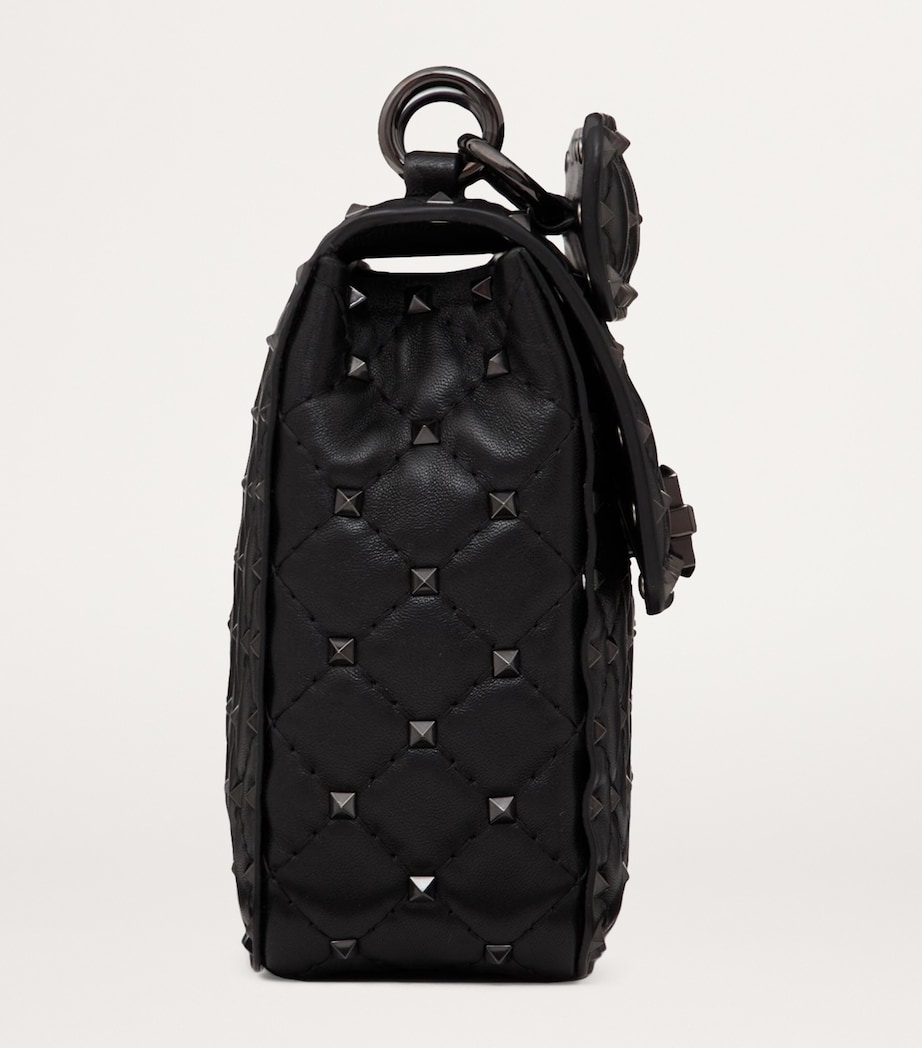 Leather Rockstud Spike Shoulder Bag 0NO Image 5