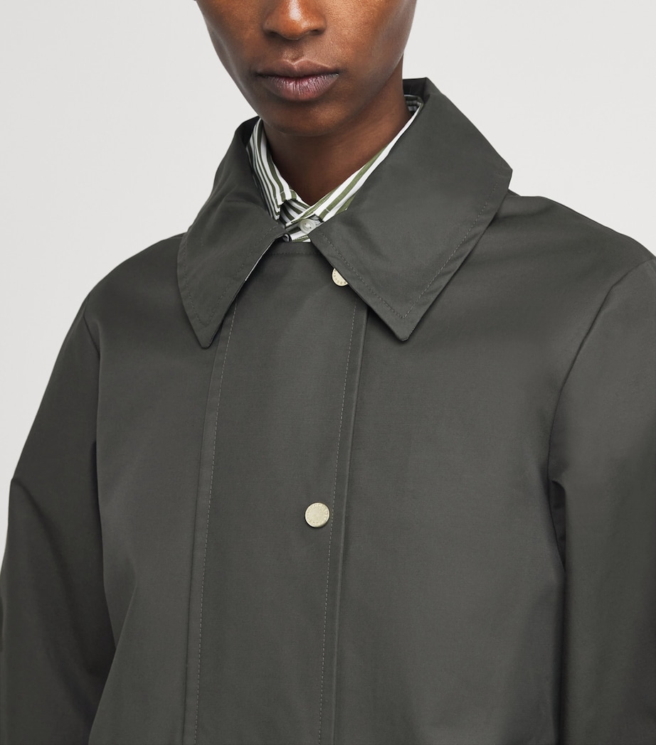 Fia Showerproof Jacket SAGE/ANCIENT POPLAR Image 7