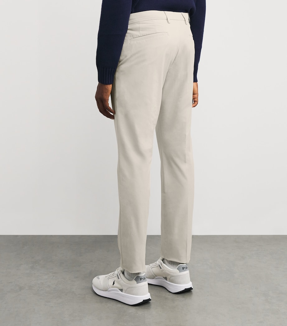 Performance Twill Slim Trousers BASIC SAND Image 4