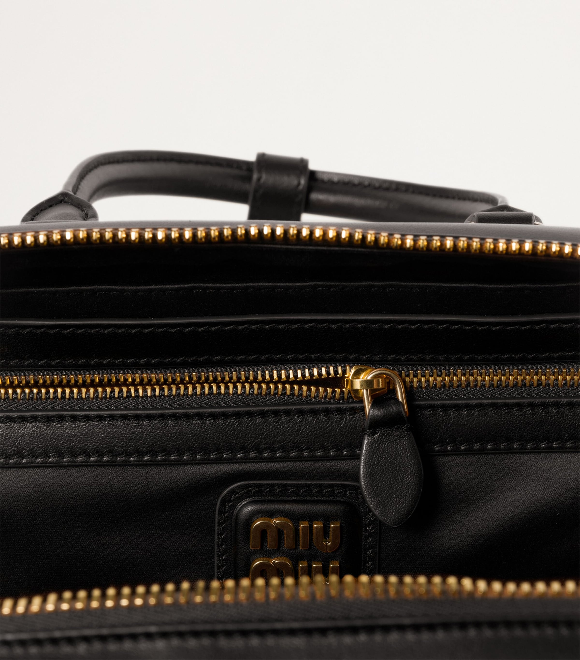 Leather Arcadie Top-Handle Bag F0002 Image 5