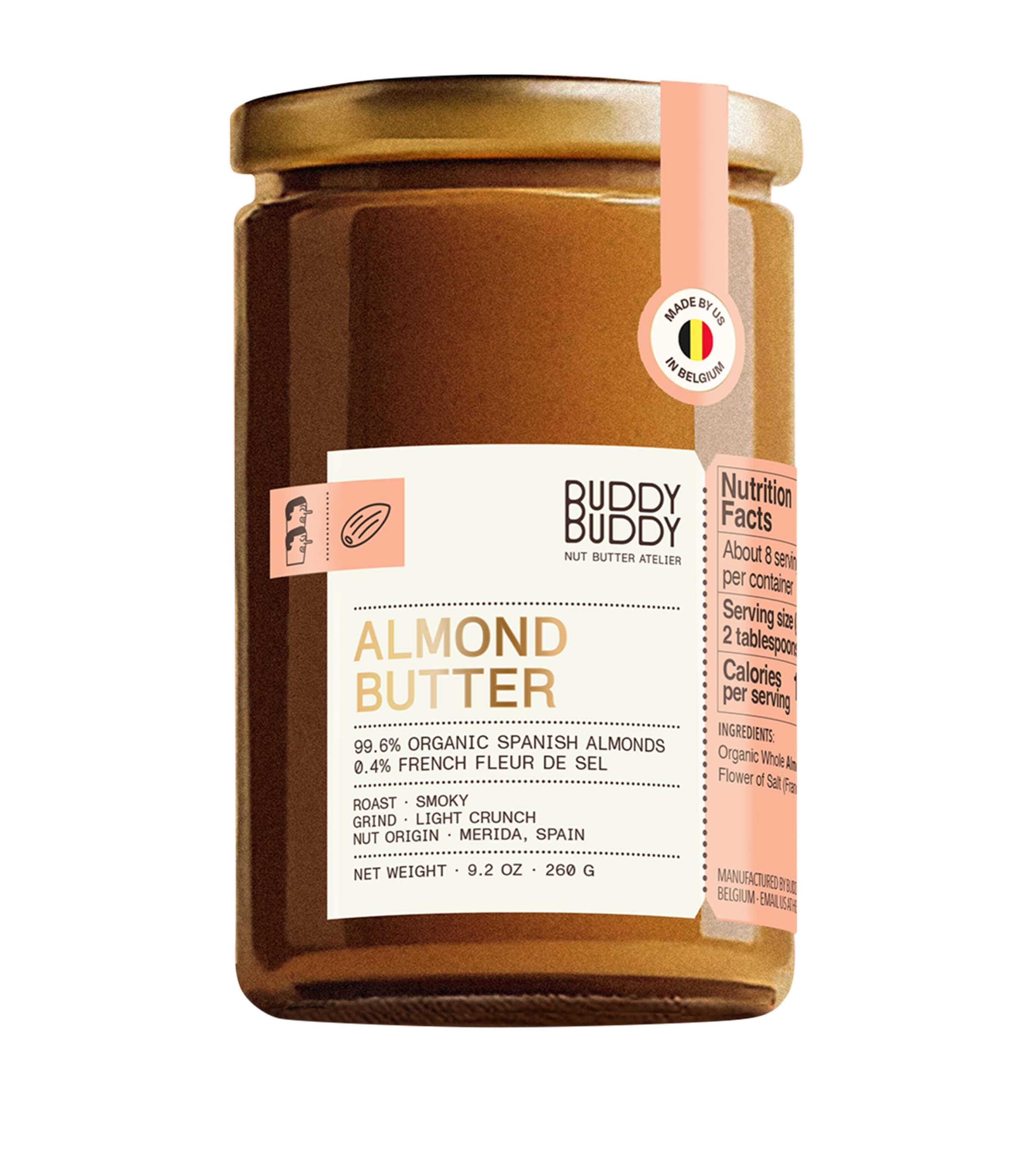 BUDDY BUDDY Almond Nut Butter (260g) Image 1