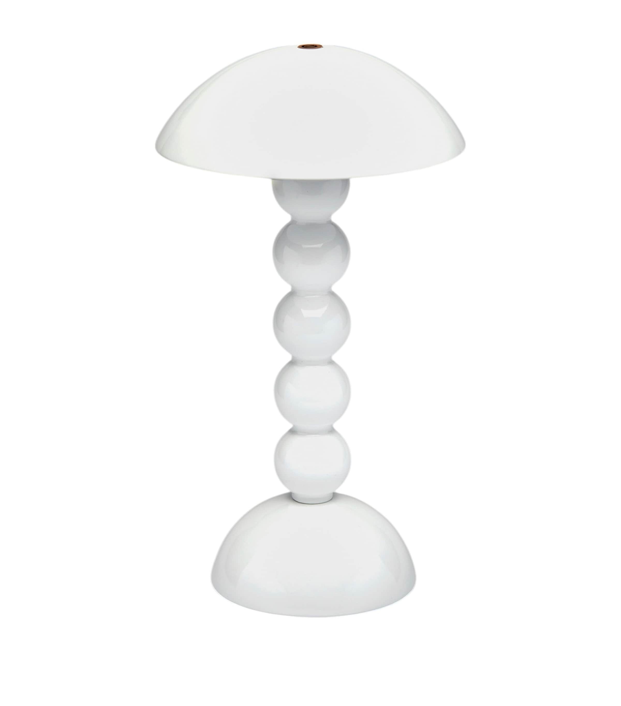 Addison Ross Bobbin Rechargeable LED Lamp (30cm) White Image 1