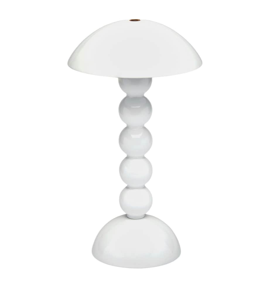 Addison Ross Bobbin Rechargeable LED Lamp (30cm) White Image 1