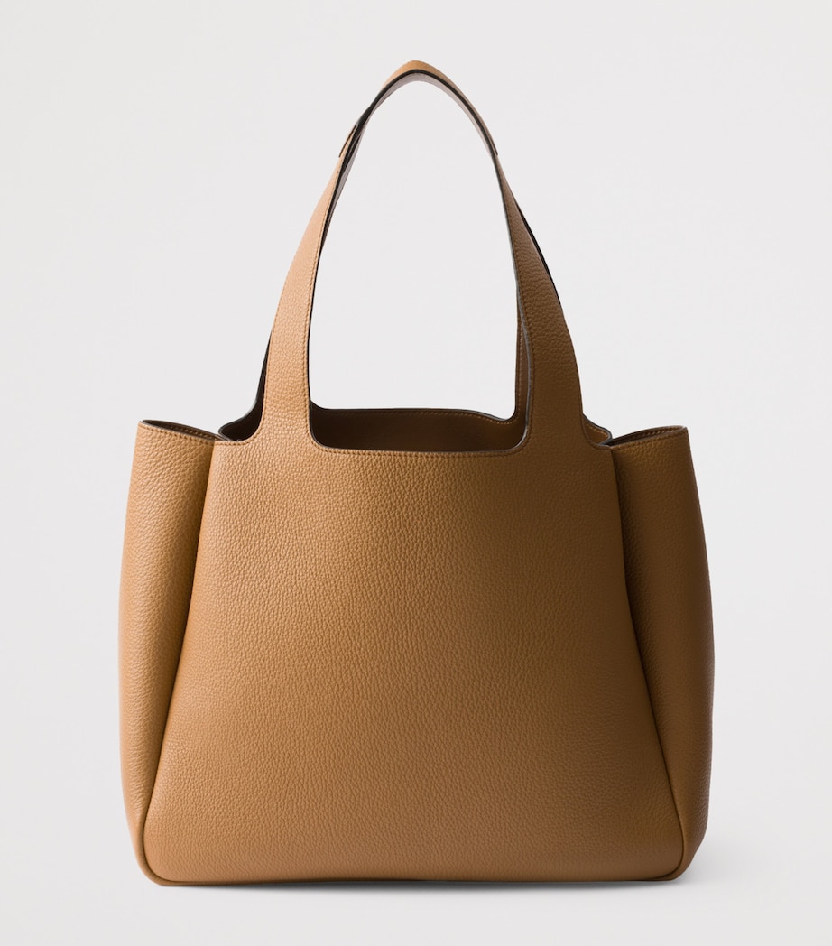 Medium Leather Tote Bag F03V8 Image 3