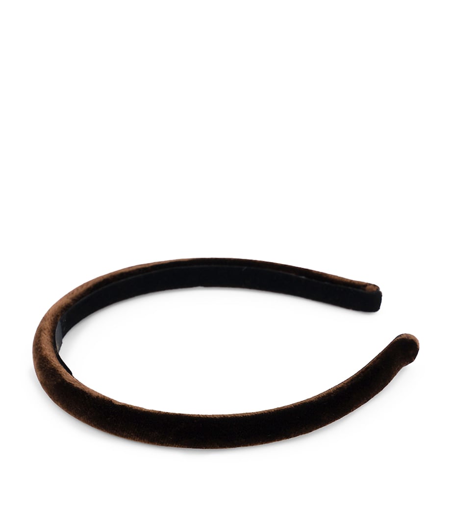 Velvet Timeless Ella Headband H- CAFE Image 4