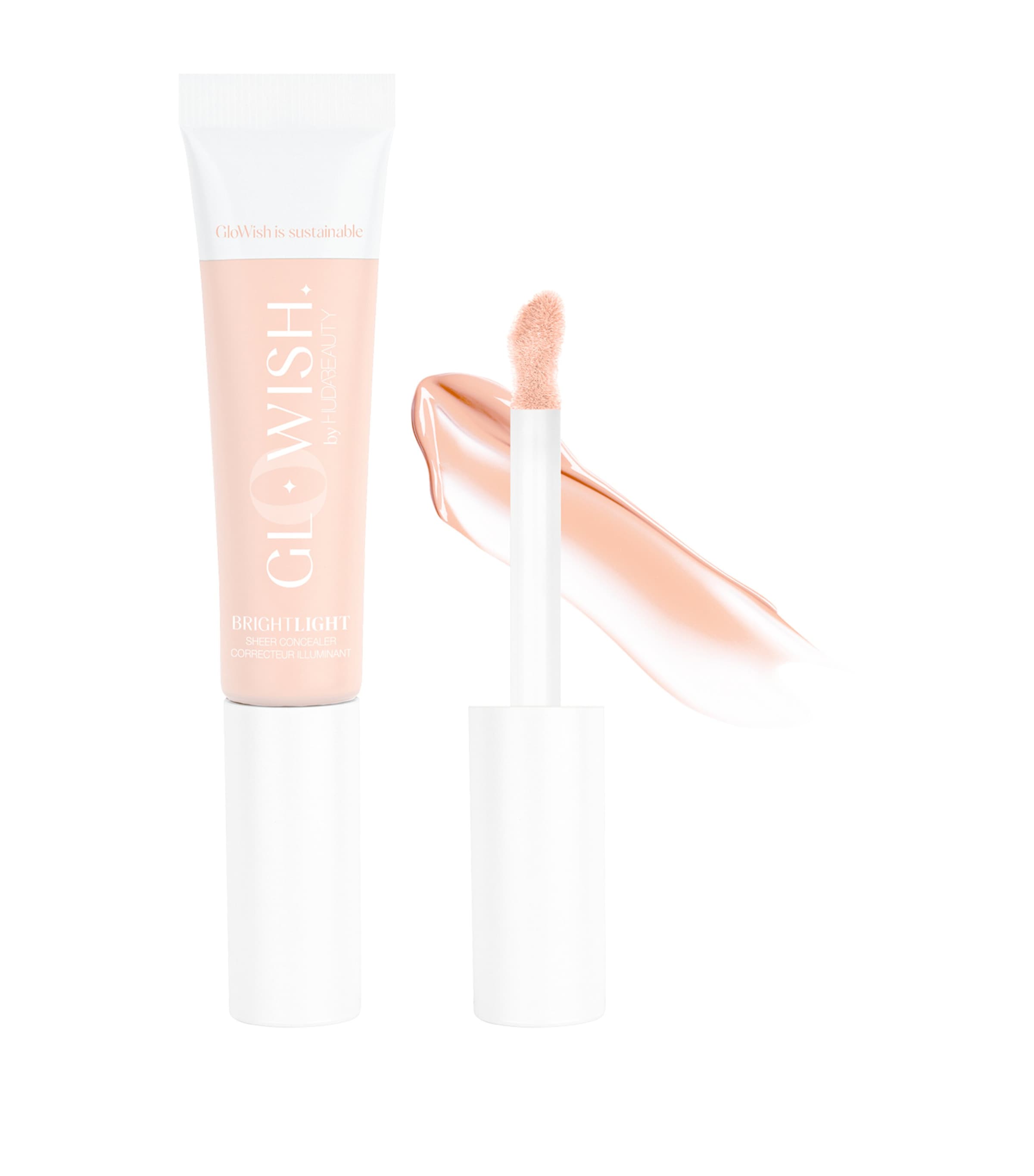 Huda Beauty Glowish Bright Light Sheer Concealer In Porcelain