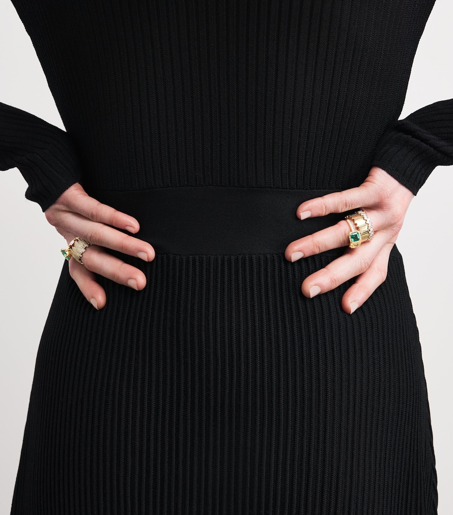 Suzanne Kalan Yellow Gold Toi et Moi Diamond and Emerald Ring Yg/emer Image 5