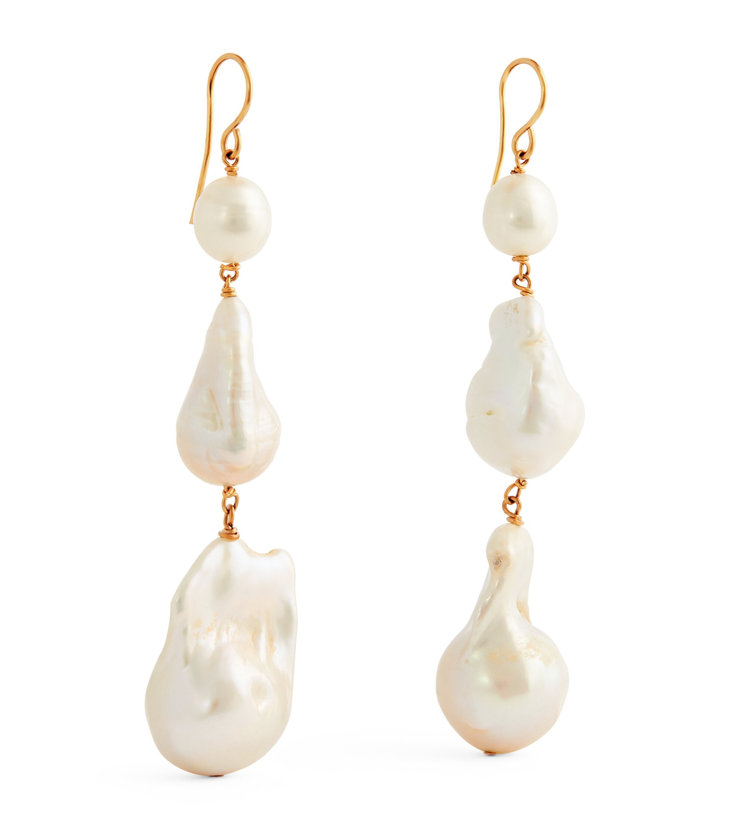Jil Sander Pearl Drop Earrings | Fashion Jewellery | Earrings | Designers | Jil Sander