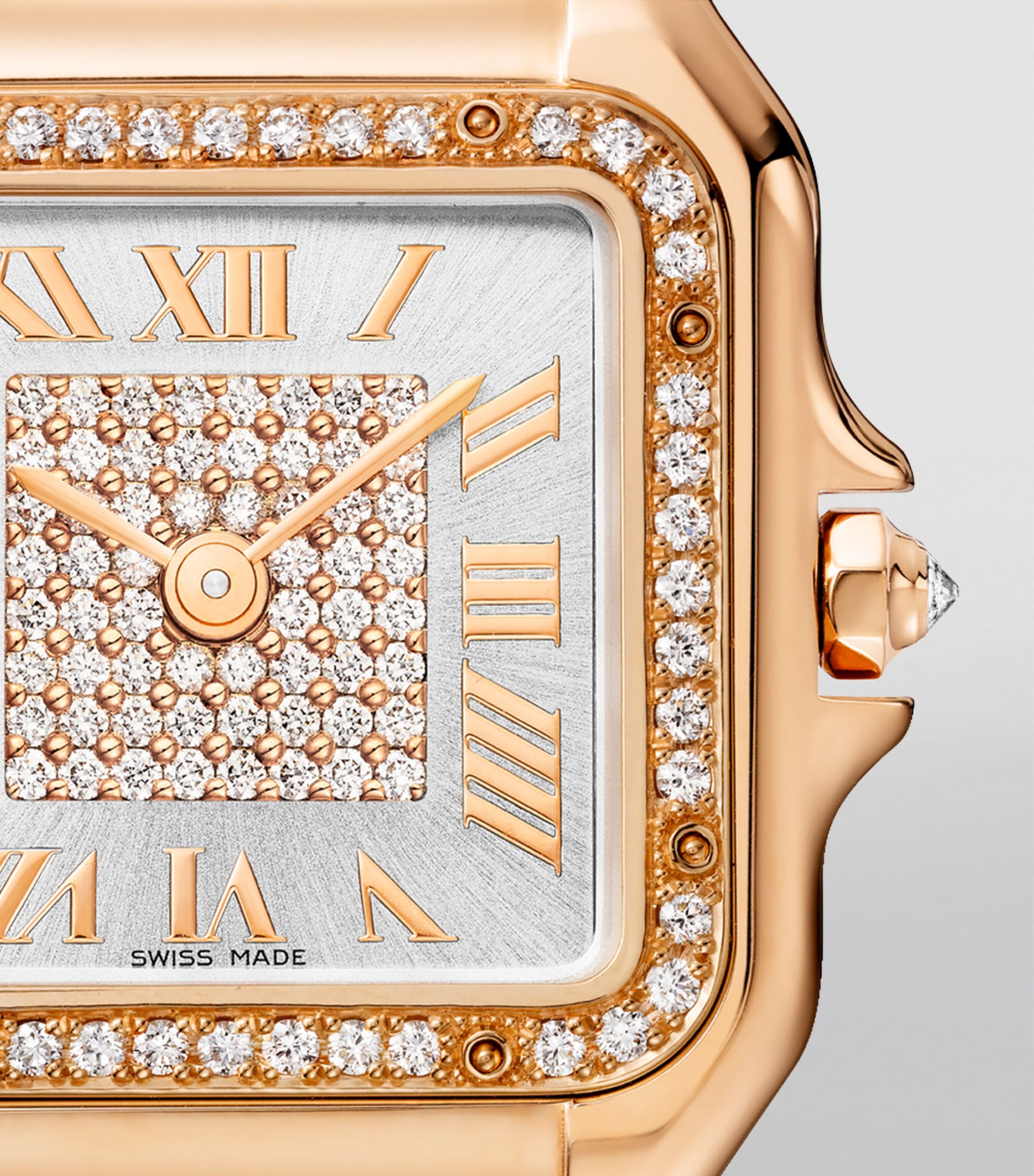 Cartier Medium Rose Gold and Diamond Panthère de Cartier Watch 26.7mm Rose Gold Image 2